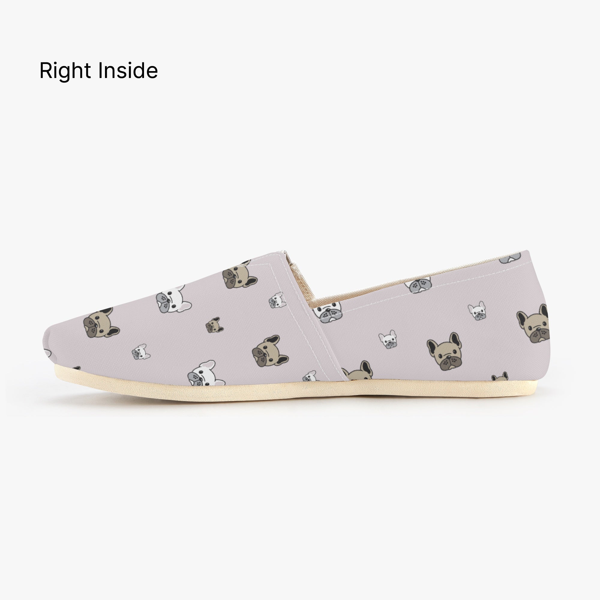 French Bulldog Casual Casual Footwear for Frenchie Fans-fadou