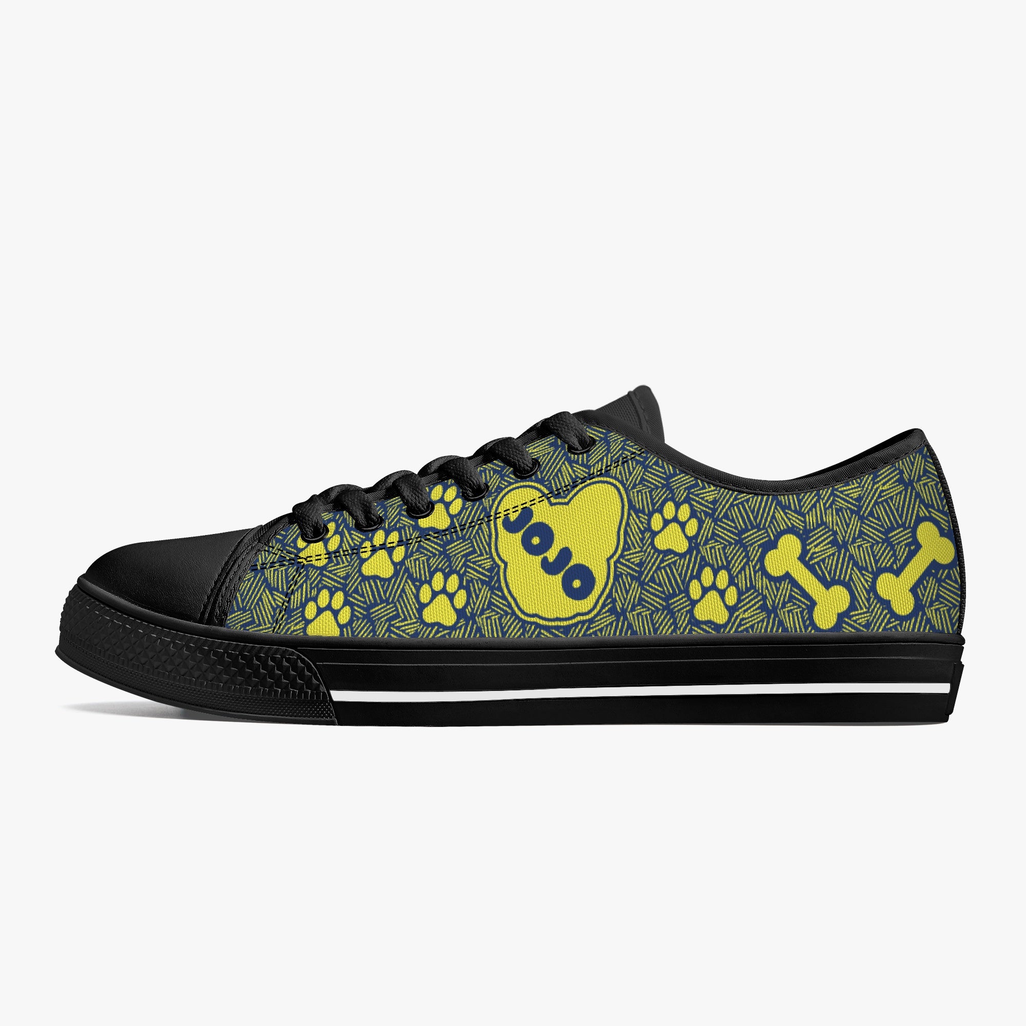 French Bulldog Classic Sneakers for Frenchie Enthusiasts-fadou