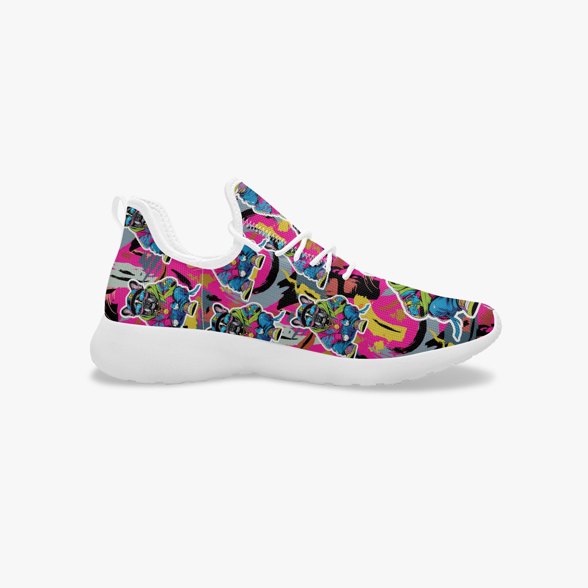 French Bulldog Classic Classic Sneakers for Frenchie Enthusiasts-fadou