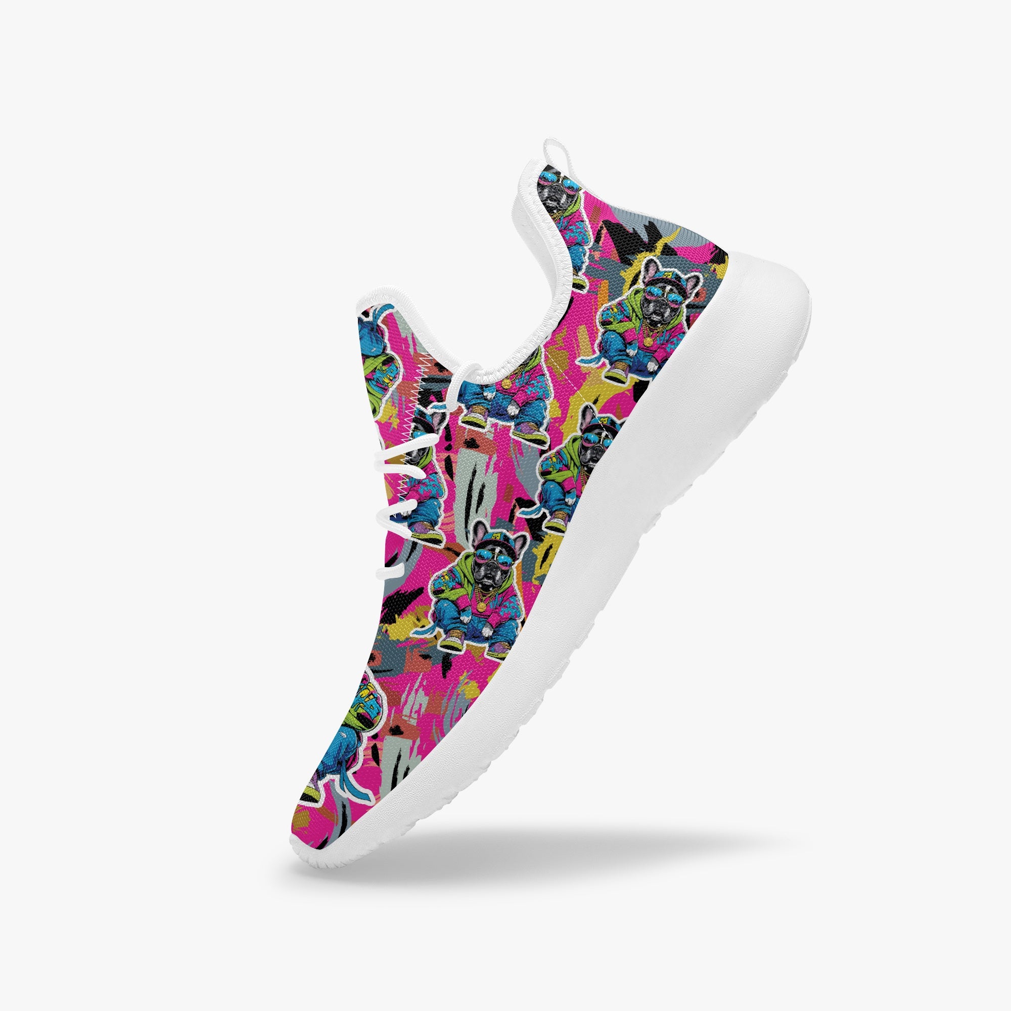 French Bulldog Classic Classic Sneakers for Frenchie Enthusiasts-fadou