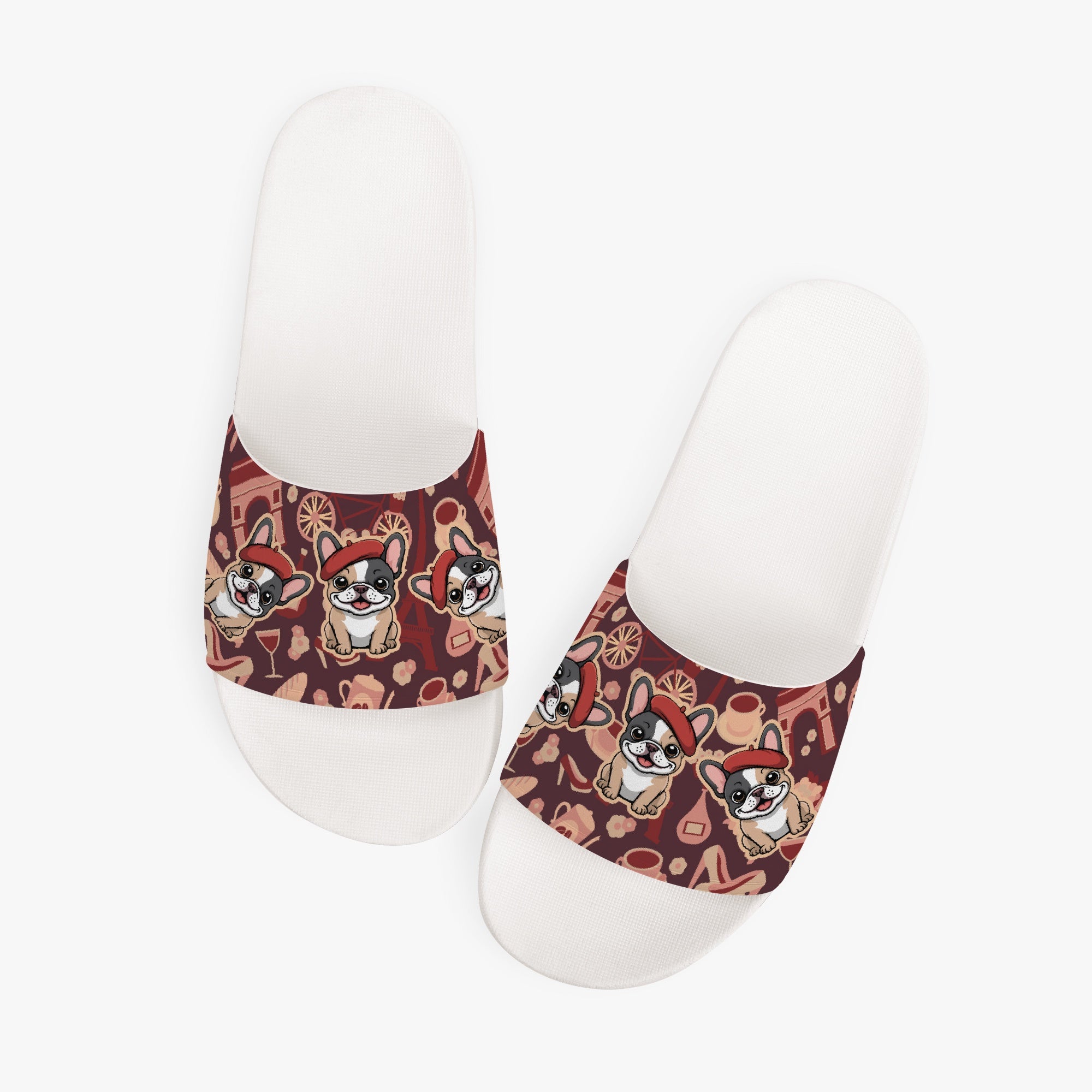 Champ French Bulldog Casual Sandals for Dog Moms & Dads-fadou