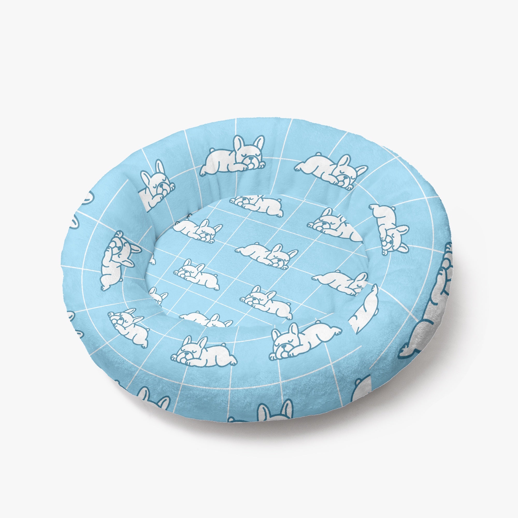 Maple French Bulldog Sleep Nest for Brachycephalic Dogs-fadou