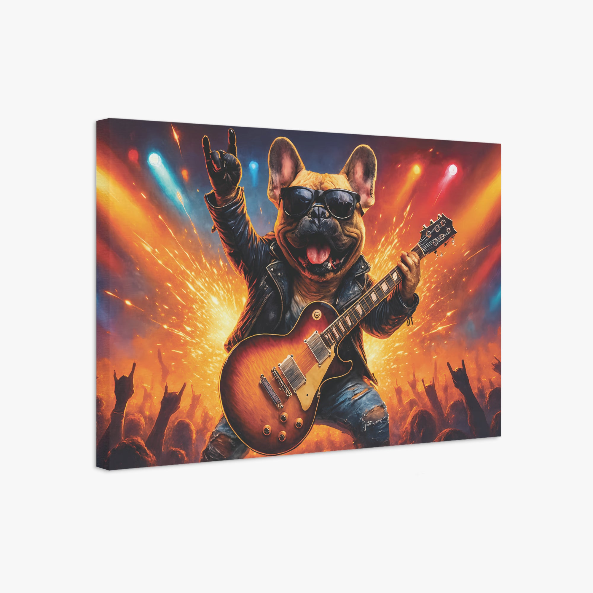 French Bulldog Adorable Framed Poster for Bulldog Owners-fadou