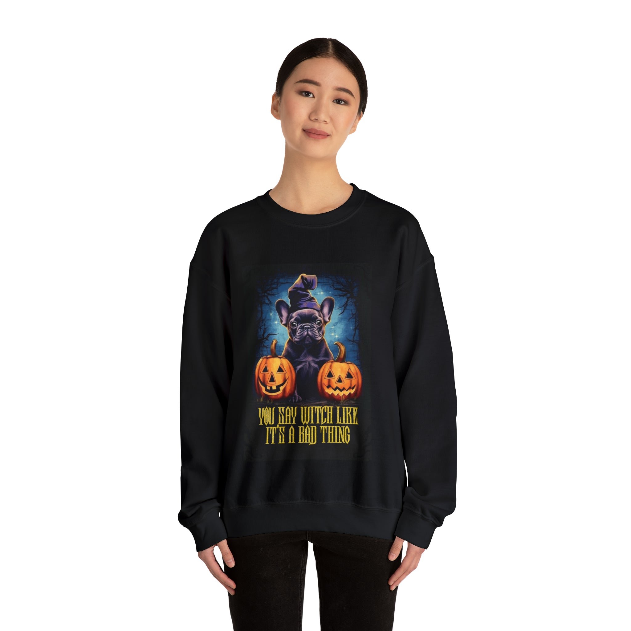 French Bulldog Halloween Dog Mom Hoodie for Frenchie Enthusiasts-fadou
