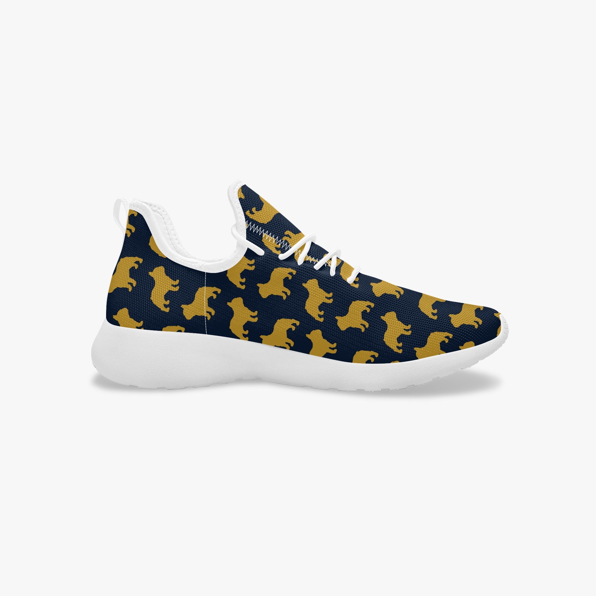 French Bulldog Classic Canvas Sneakers for Frenchie Enthusiasts-fadou
