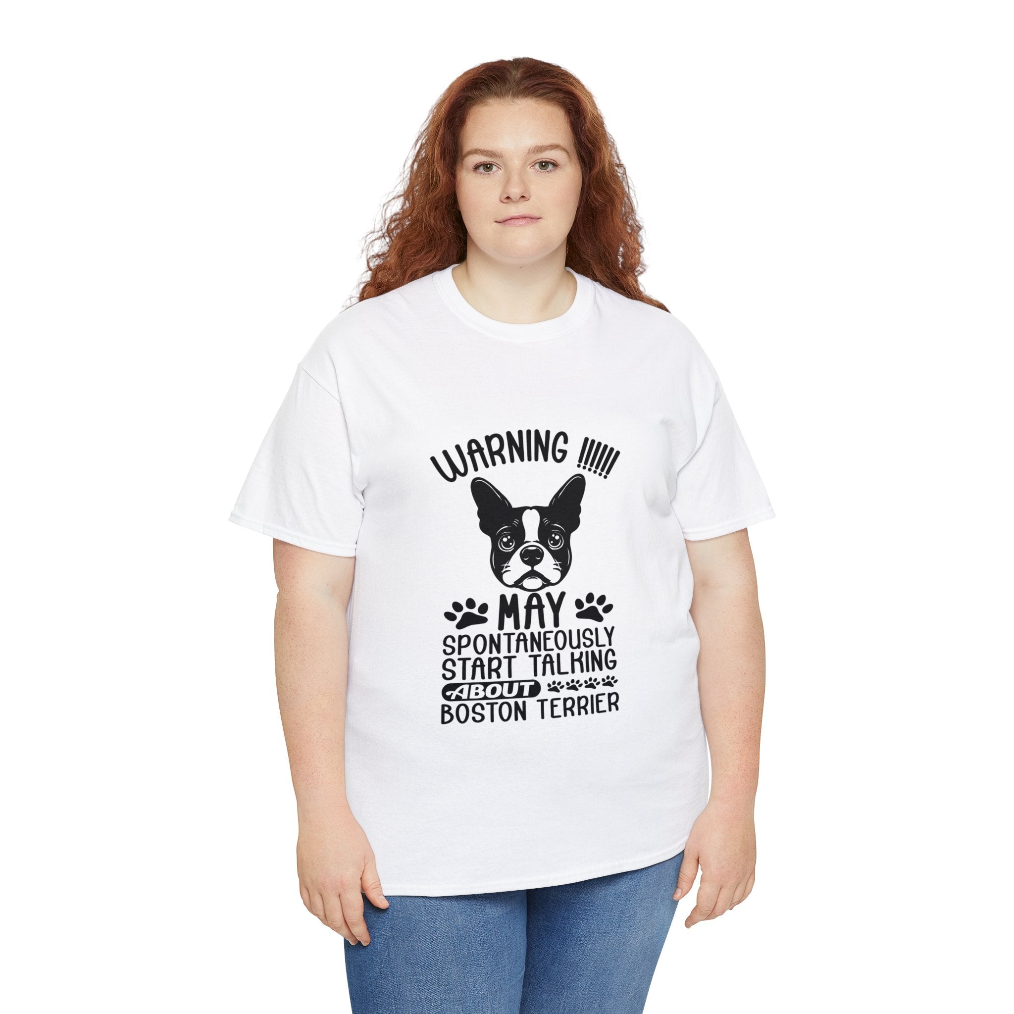 Abby - Unisex Tshirts for Boston Terrier Lovers for Dog Park Days-fadou
