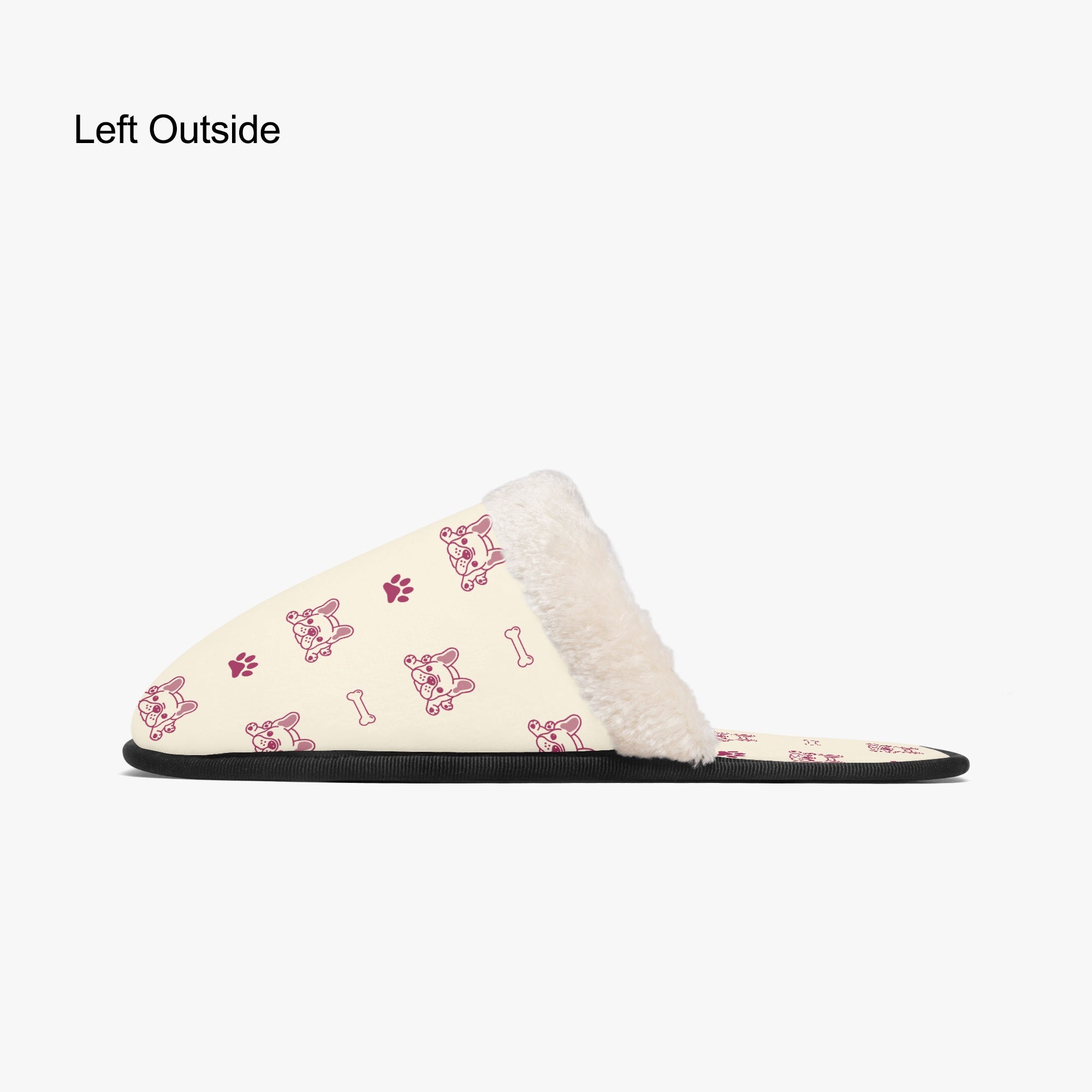 French Bulldog Winter Soft House Shoes for Dog Park Days-fadou