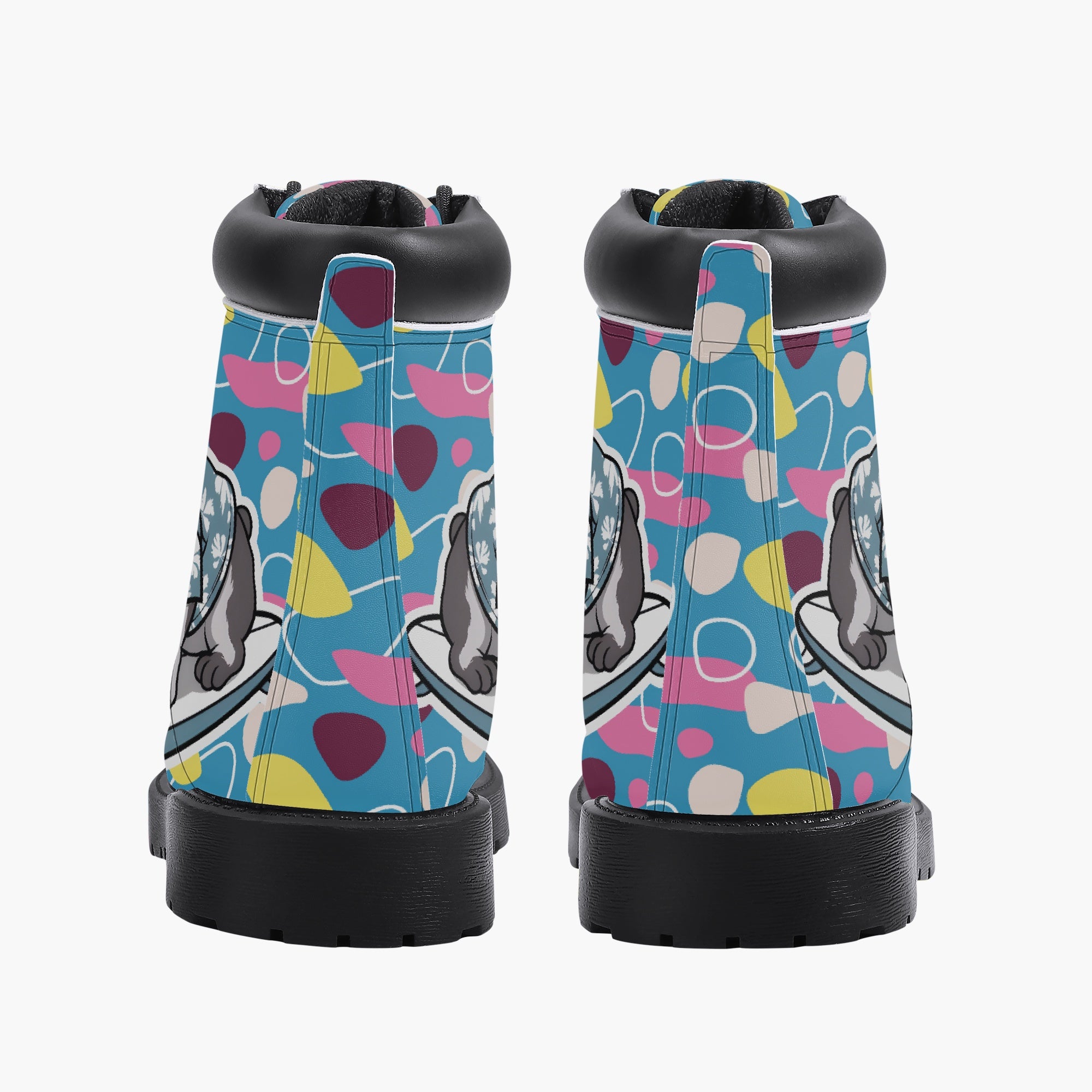 French Bulldog Leather Ankle Booties for Bulldog Owners-fadou