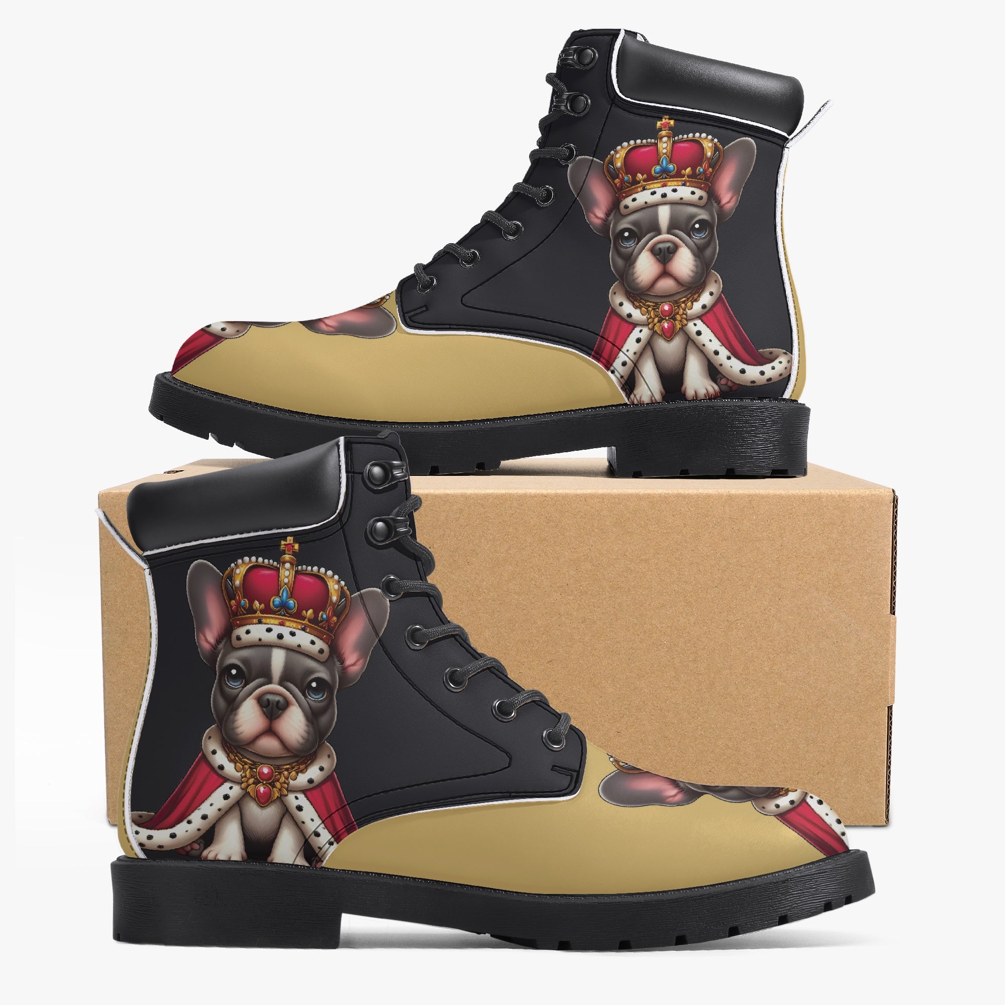 Stanley French Bulldog Fashion Boots for Dog Moms & Dads-fadou