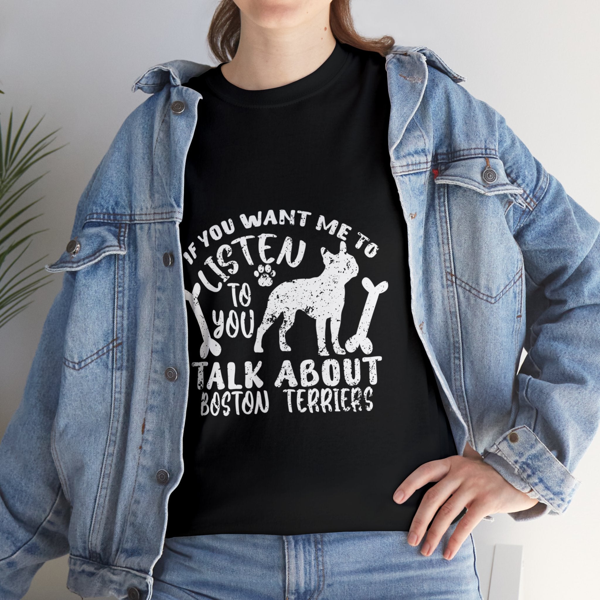 Marley - Unisex Tshirts for Boston Terrier Lovers for Everyday Wear-fadou