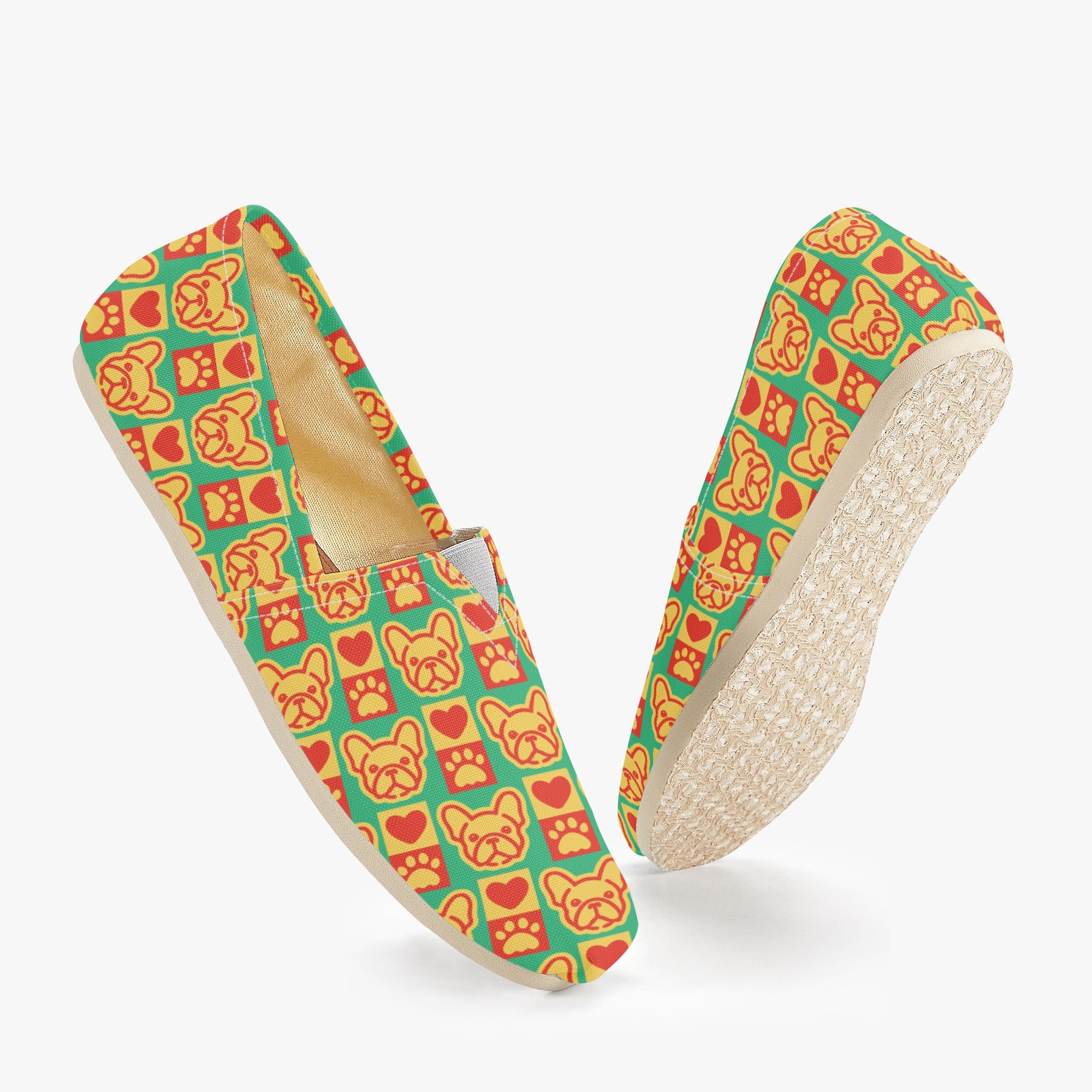 Frenchie Casual Casual Footwear for Frenchie Enthusiasts-fadou