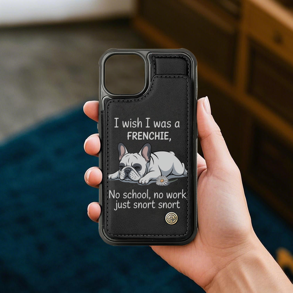 Duke French Bulldog Card Holder for Frenchie Enthusiasts-fadou