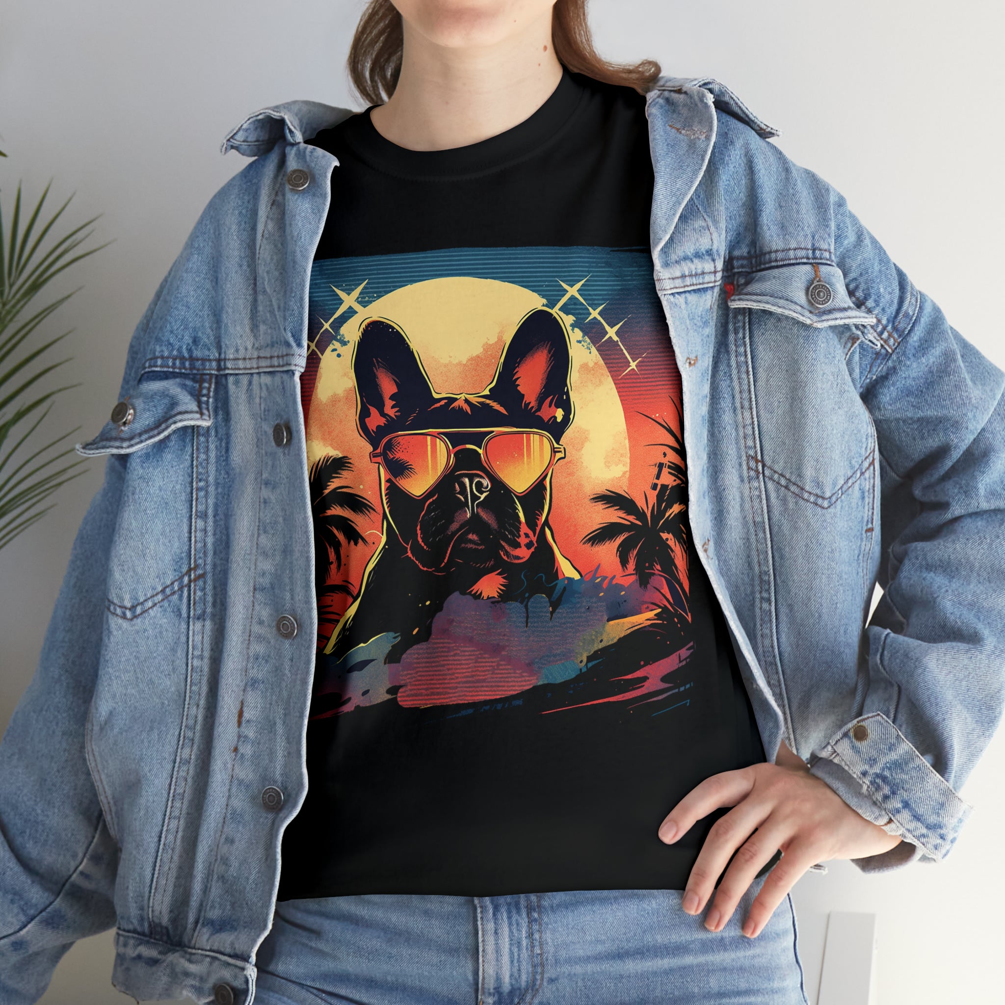 French Bulldog Cotton Cotton T-Shirt for Bulldog Owners-fadou
