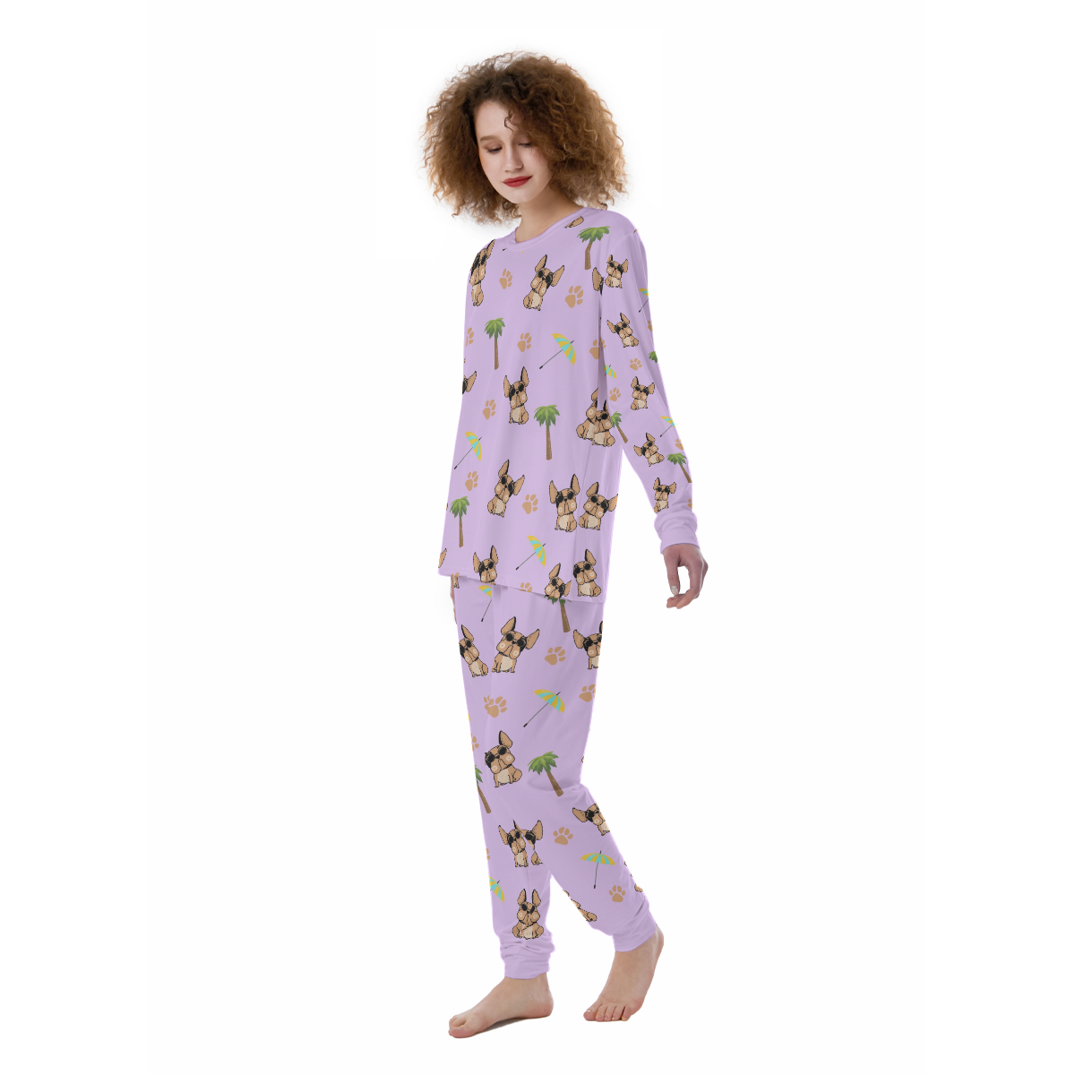 CALLIE French Bulldog Sleepwear Pajamas for Bulldog Owners-fadou