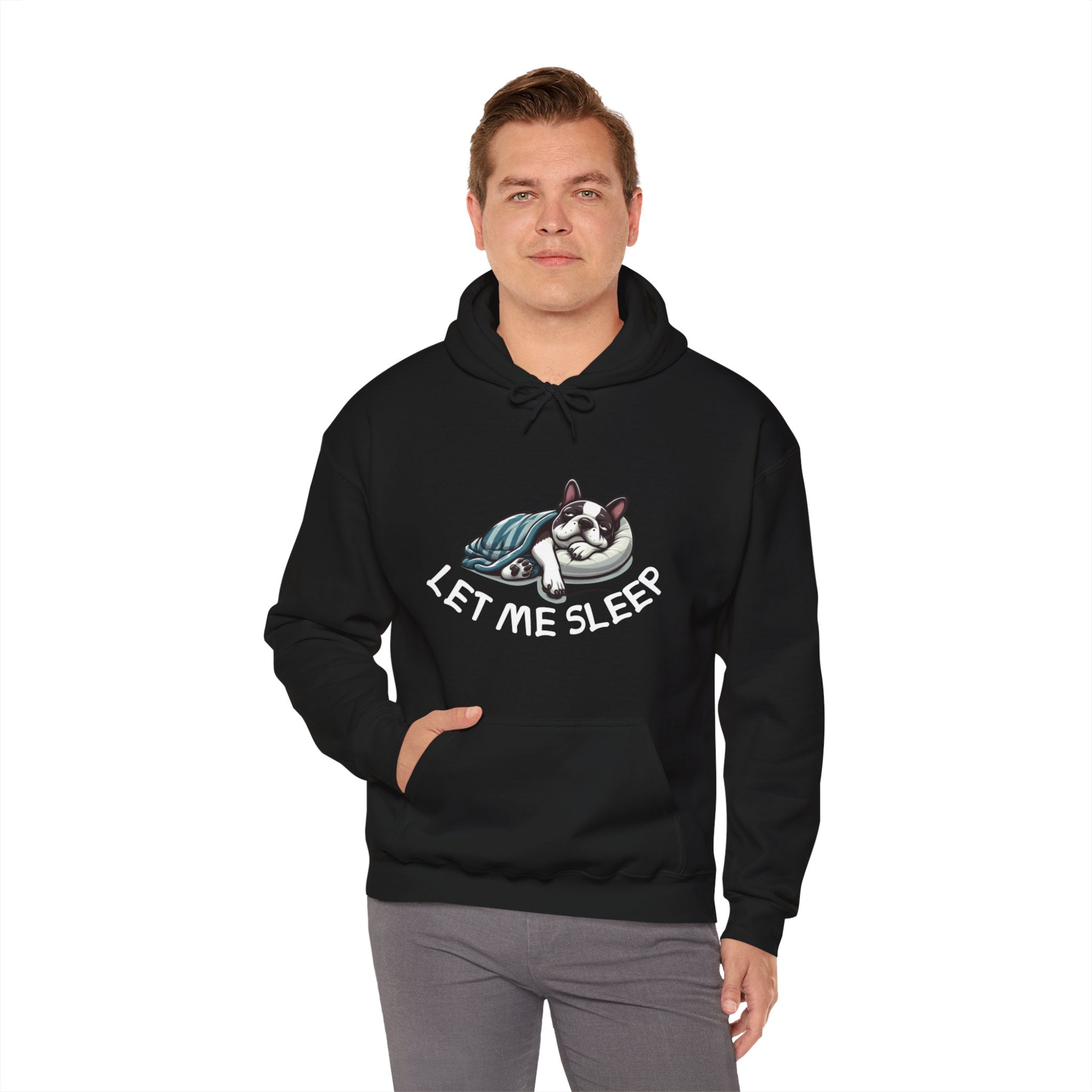 Bruiser French Bulldog Cotton Sweatshirt for Pet Parents-fadou
