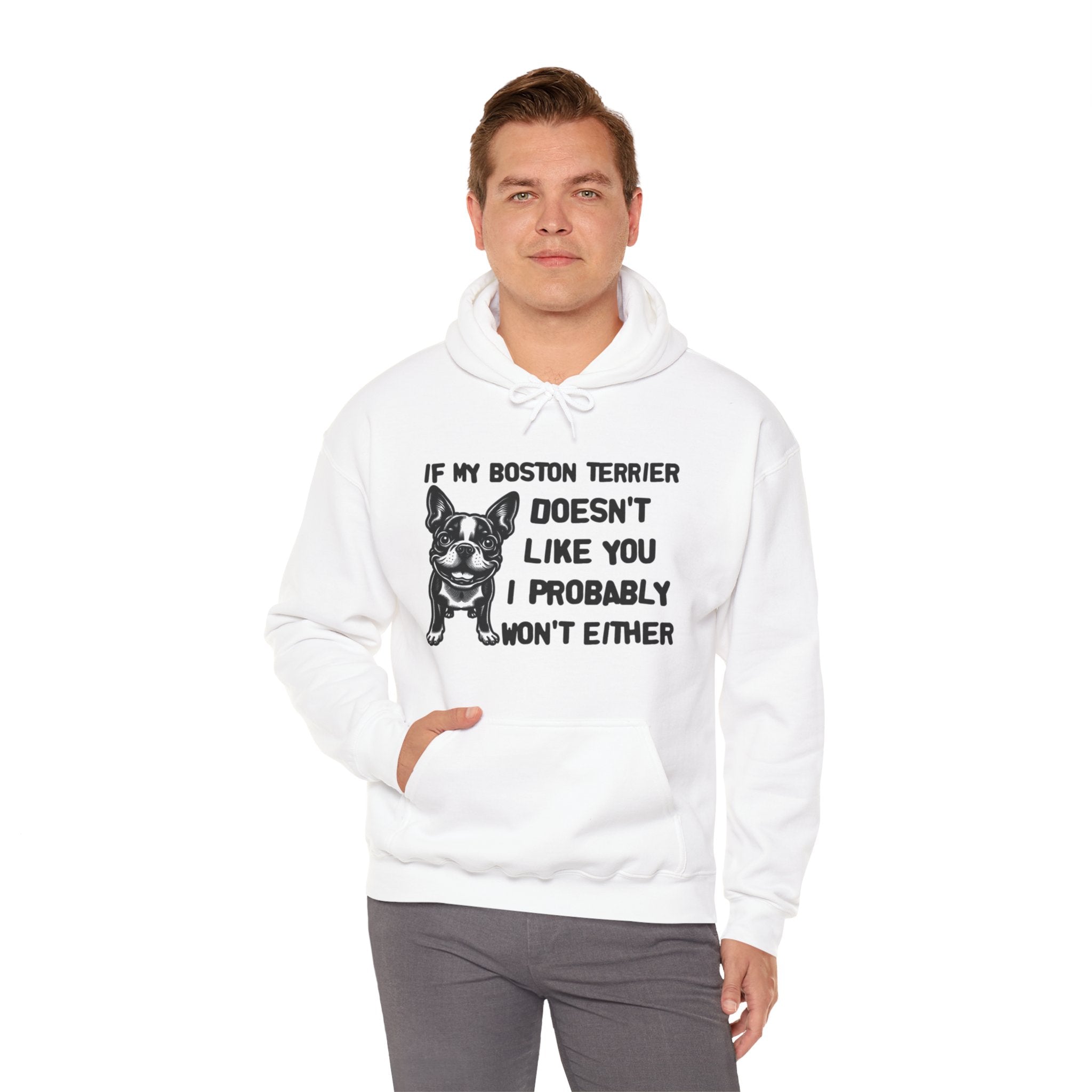Domino French Bulldog Dog Mom Hoodie for Dog Moms & Dads-fadou