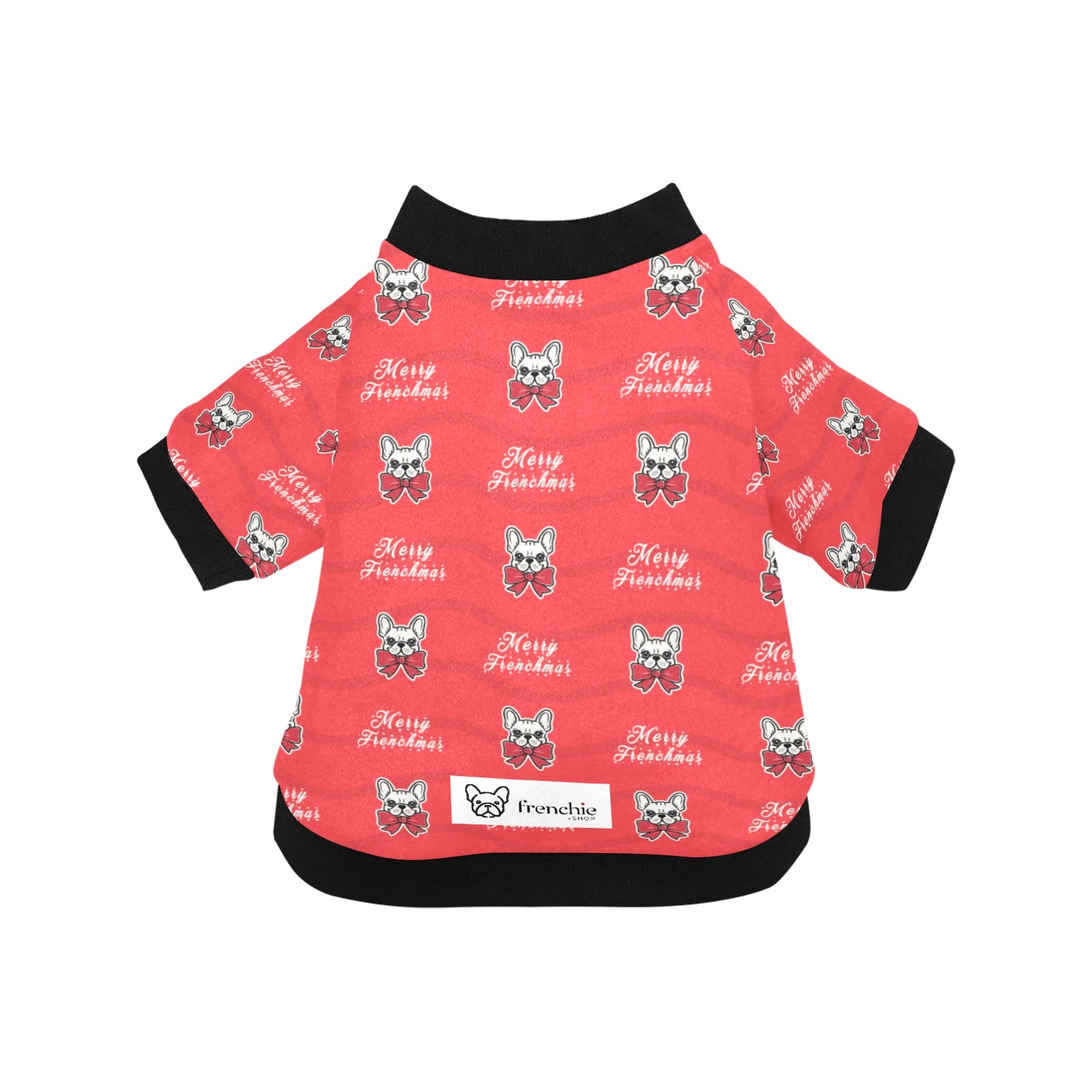 Merry French Bulldog Winter Jacket for Outdoor Adventures-fadou