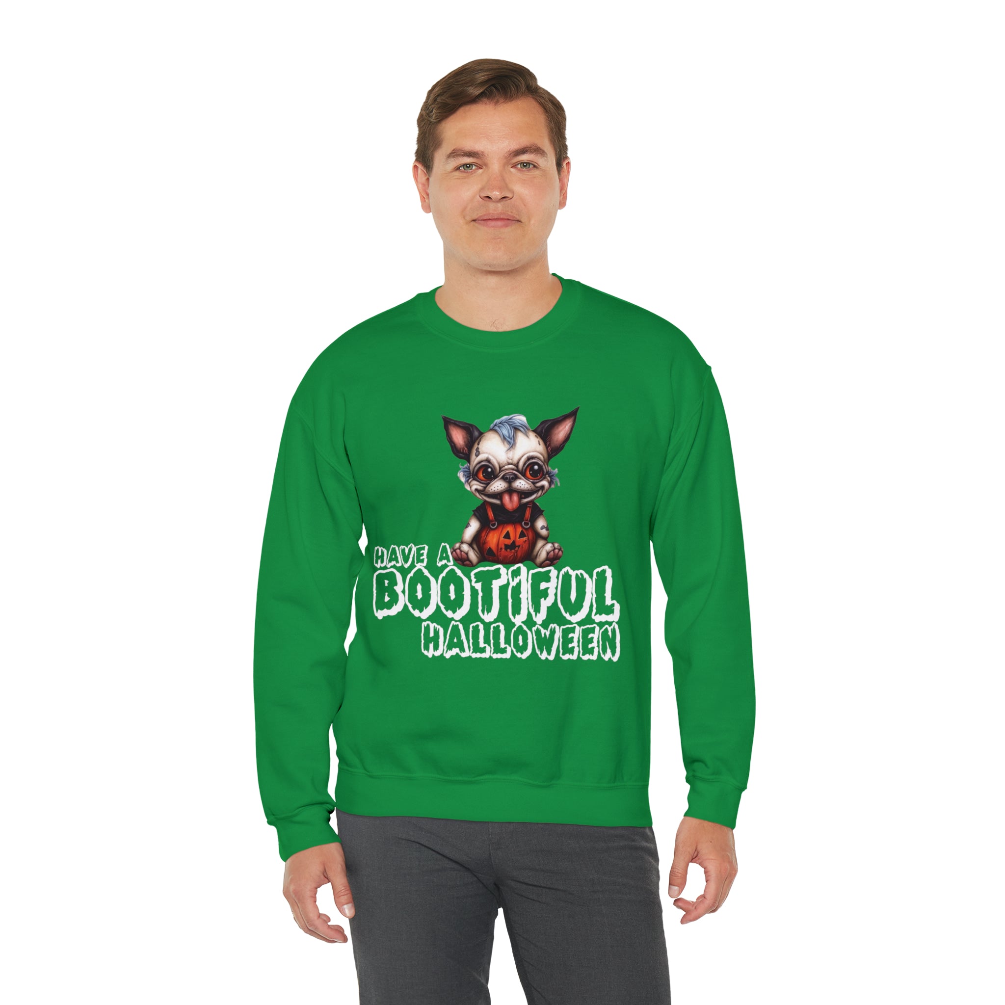 Unisex Halloween Pet Parent Pullover for Frenchie Enthusiasts-fadou