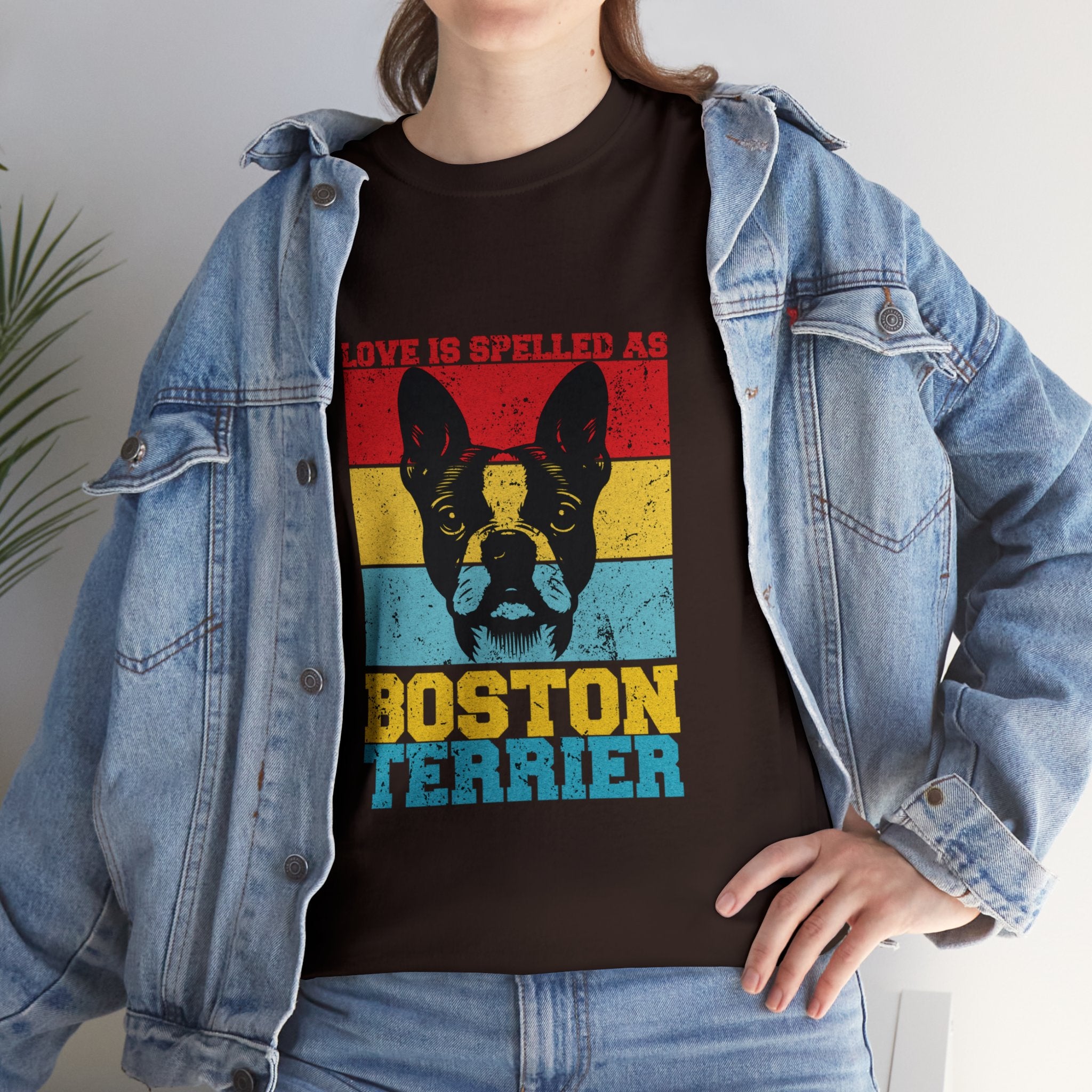 Ginger - Unisex Tshirts for Boston Terrier Lovers for Dog Moms & Dads-fadou