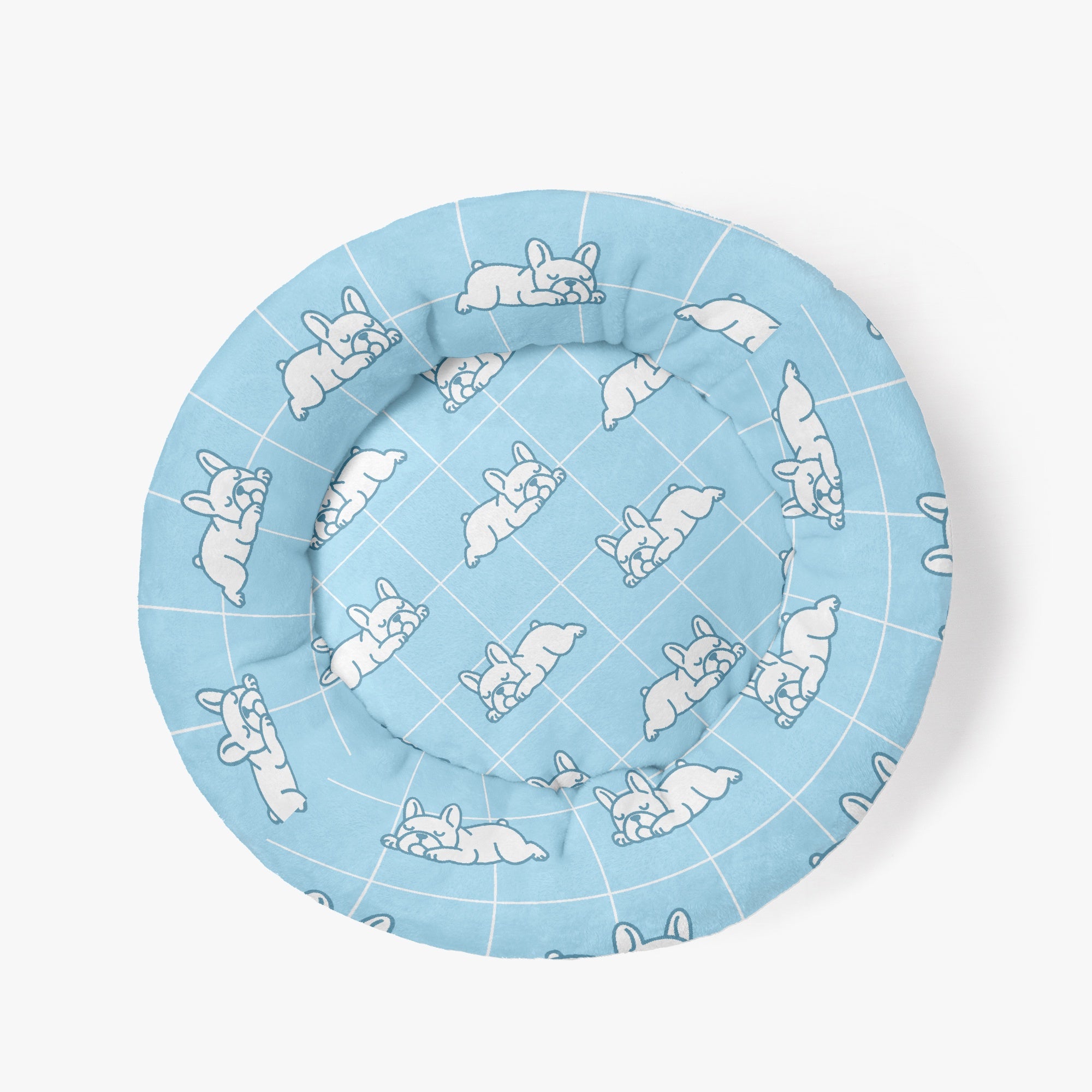 Maple French Bulldog Sleep Nest for Brachycephalic Dogs-fadou