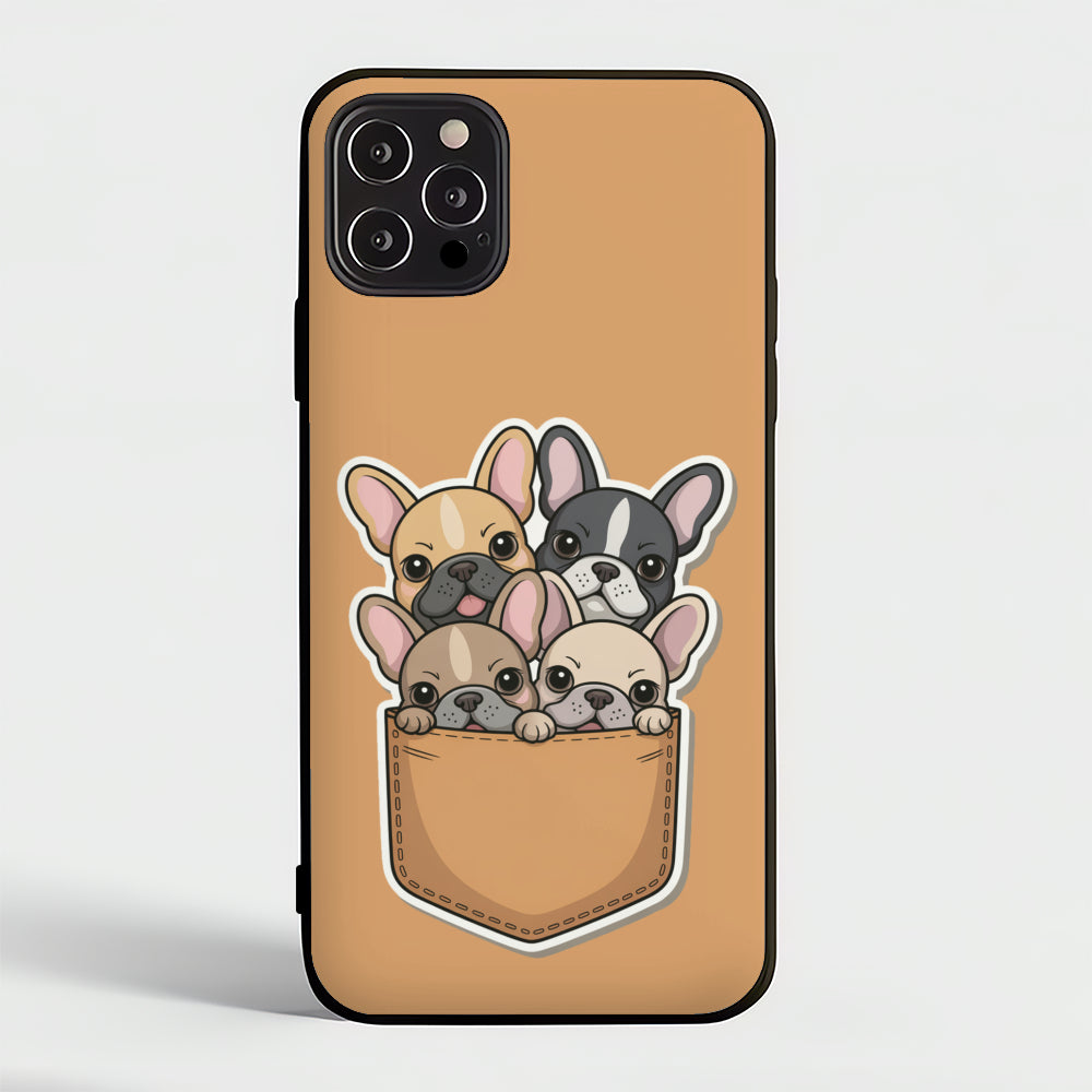 Riley - Luminous Phone Case for Frenchie Fans Everywhere-fadou