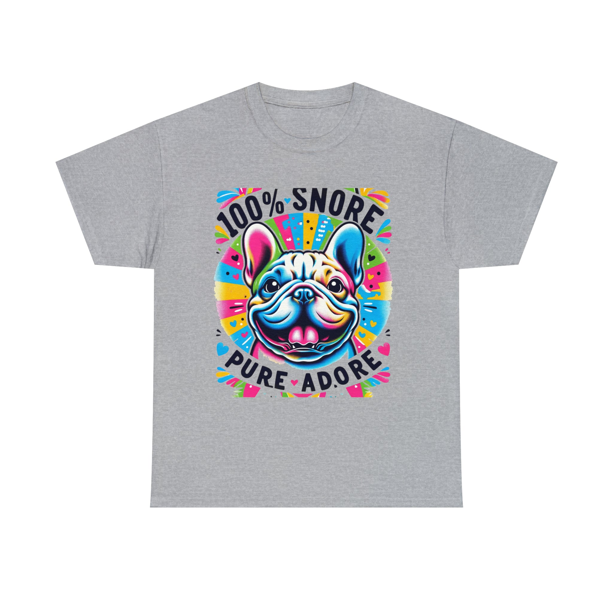 Frenchie Cotton Cotton T-Shirt for Frenchie Enthusiasts-fadou