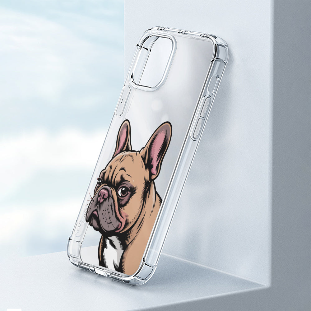 French Bulldog Silicone Protective Case for Frenchie Fans-fadou