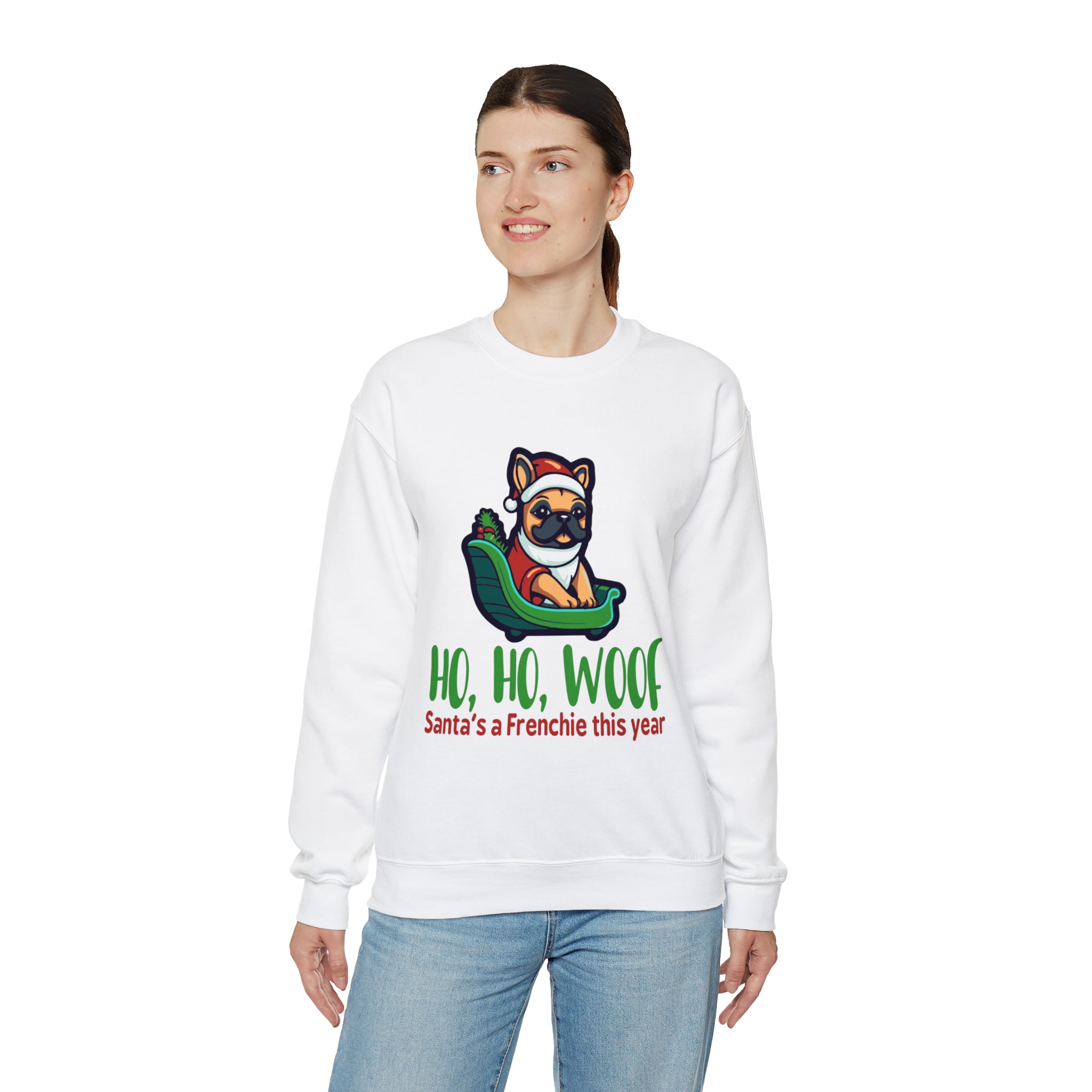 Holly French Bulldog Pet Parent Pullover for Everyday Wear-fadou