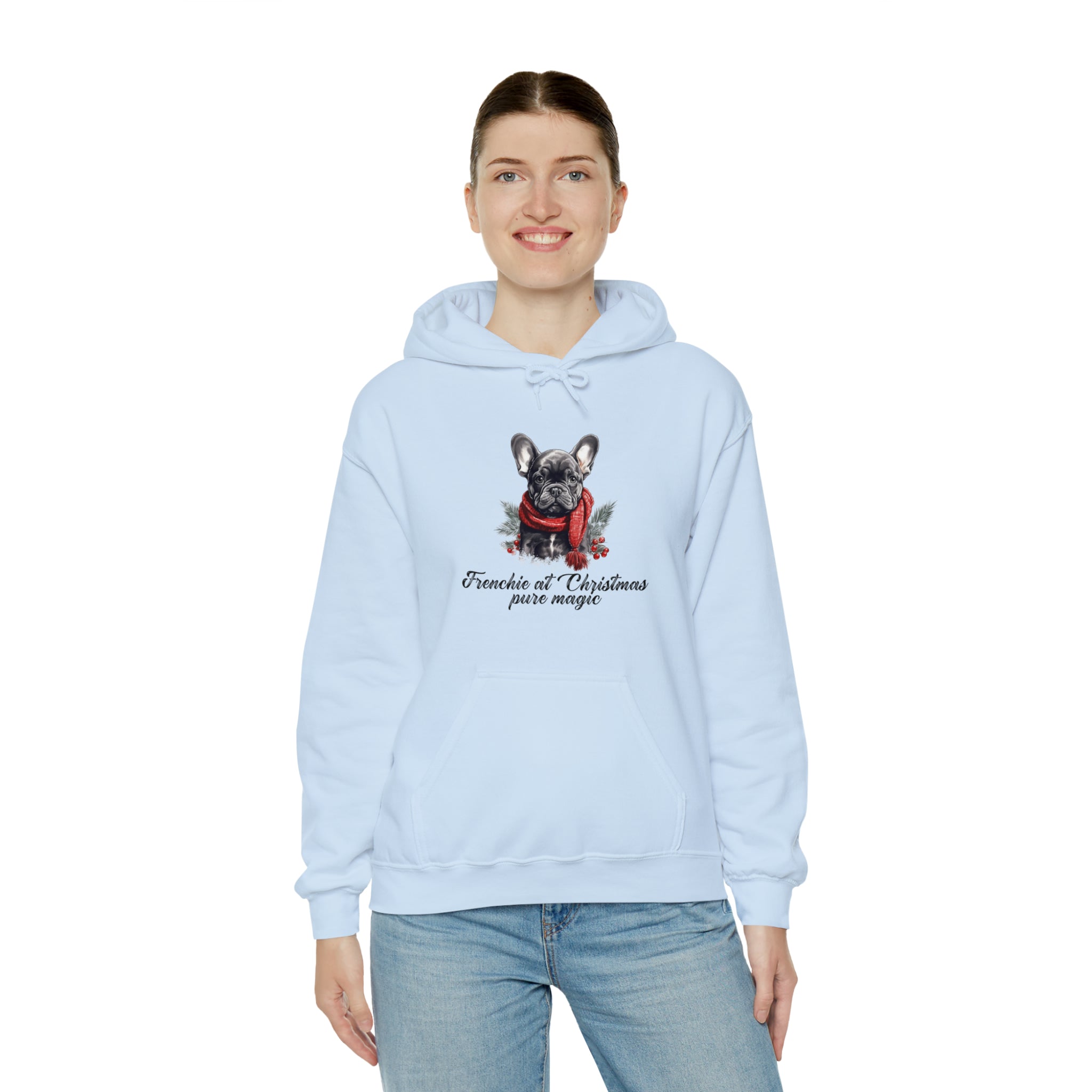 Christmas Christmas Cotton Sweatshirt for Frenchie Fans-fadou