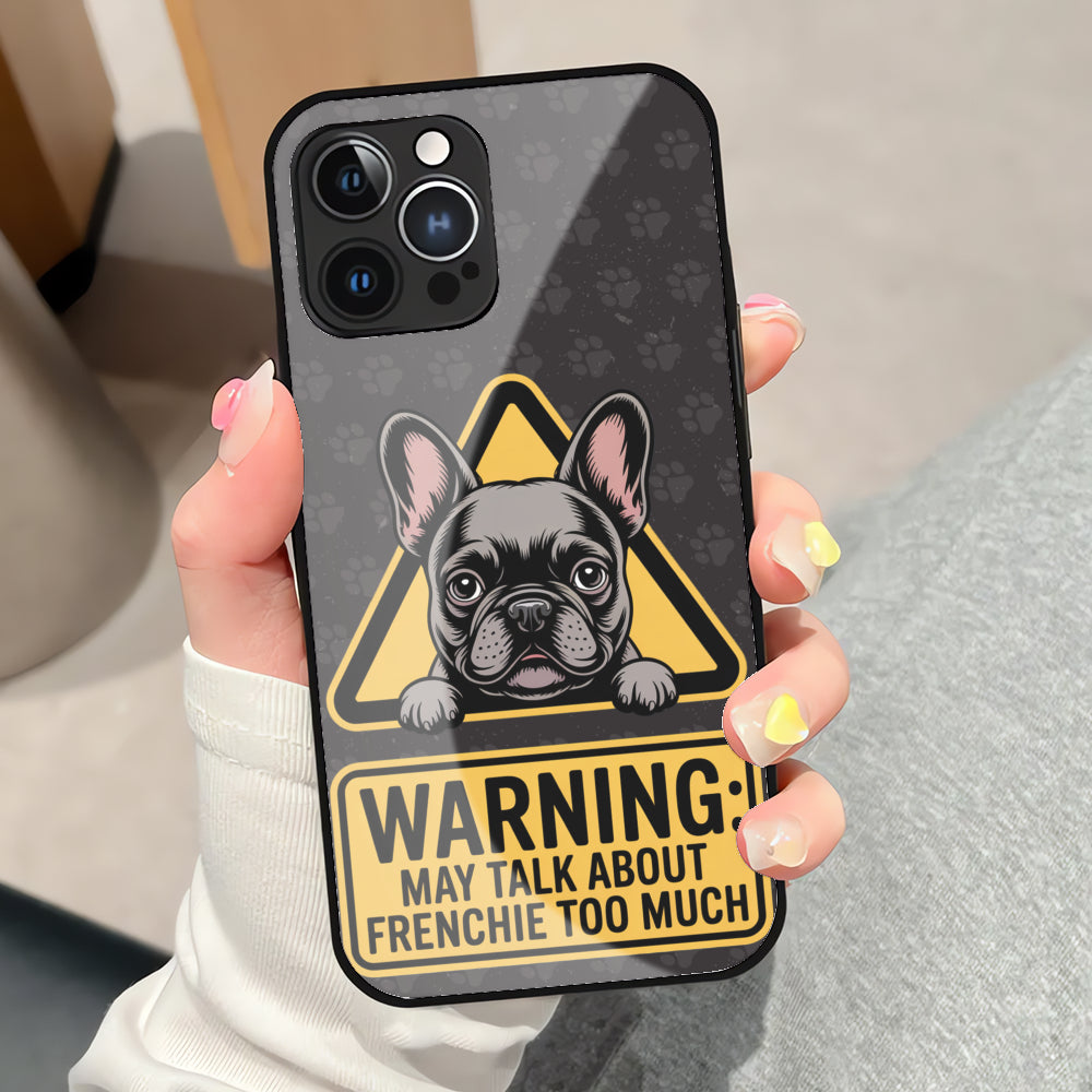 Gracie - Iphone & Samsung Glass Case for Bulldog Owners-fadou