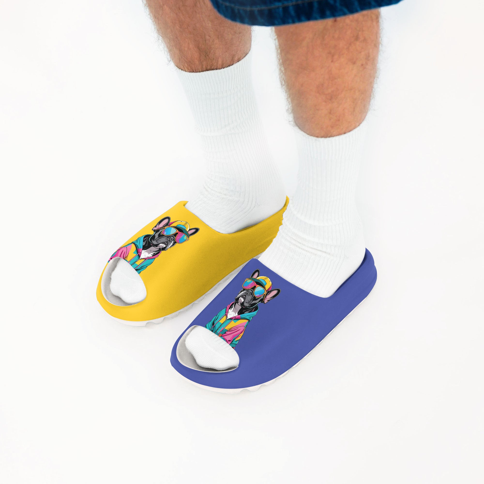 Mitzi French Bulldog Outdoor Sandals for Dog Moms & Dads-fadou