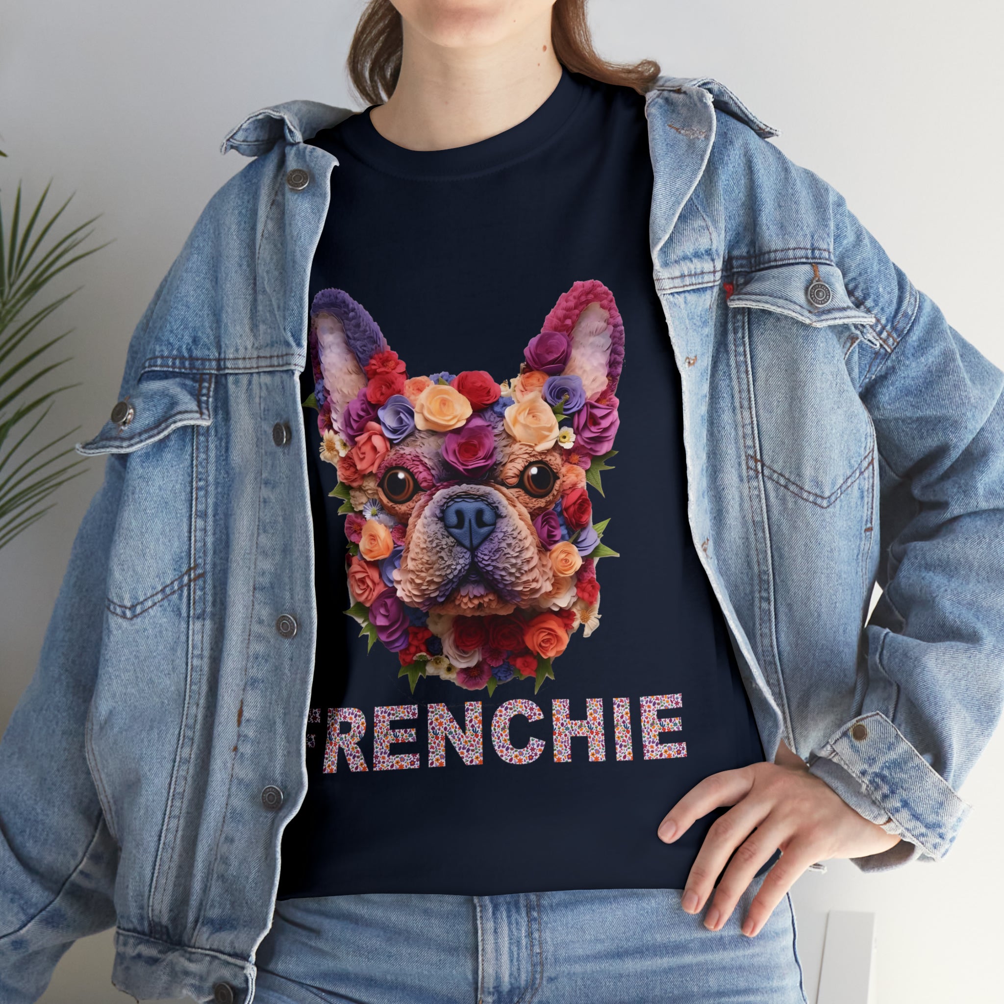 French Bulldog Cotton Unisex Shirt for Frenchie Enthusiasts-fadou