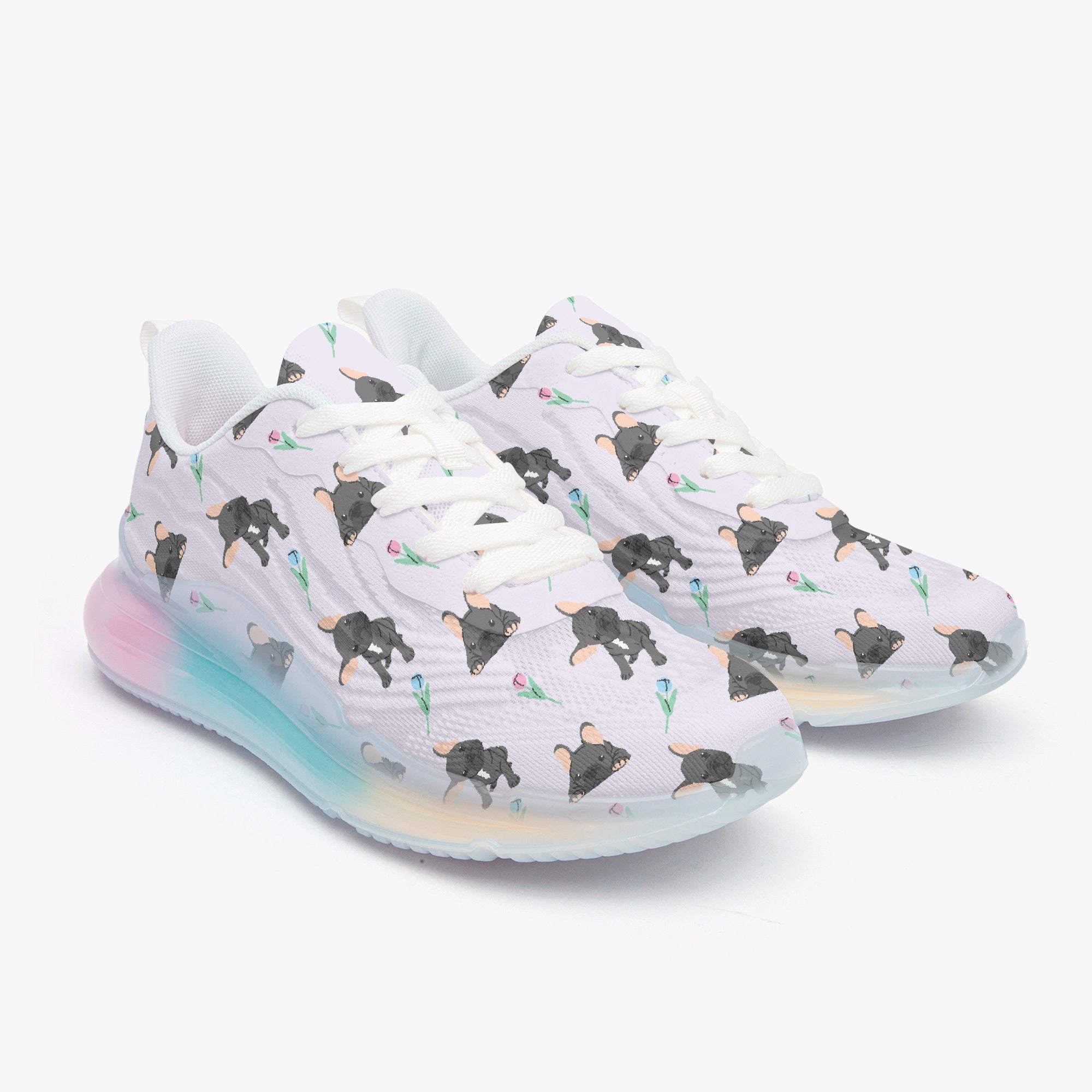 French Bulldog Lightweight Classic Sneakers for Frenchie Fans-fadou