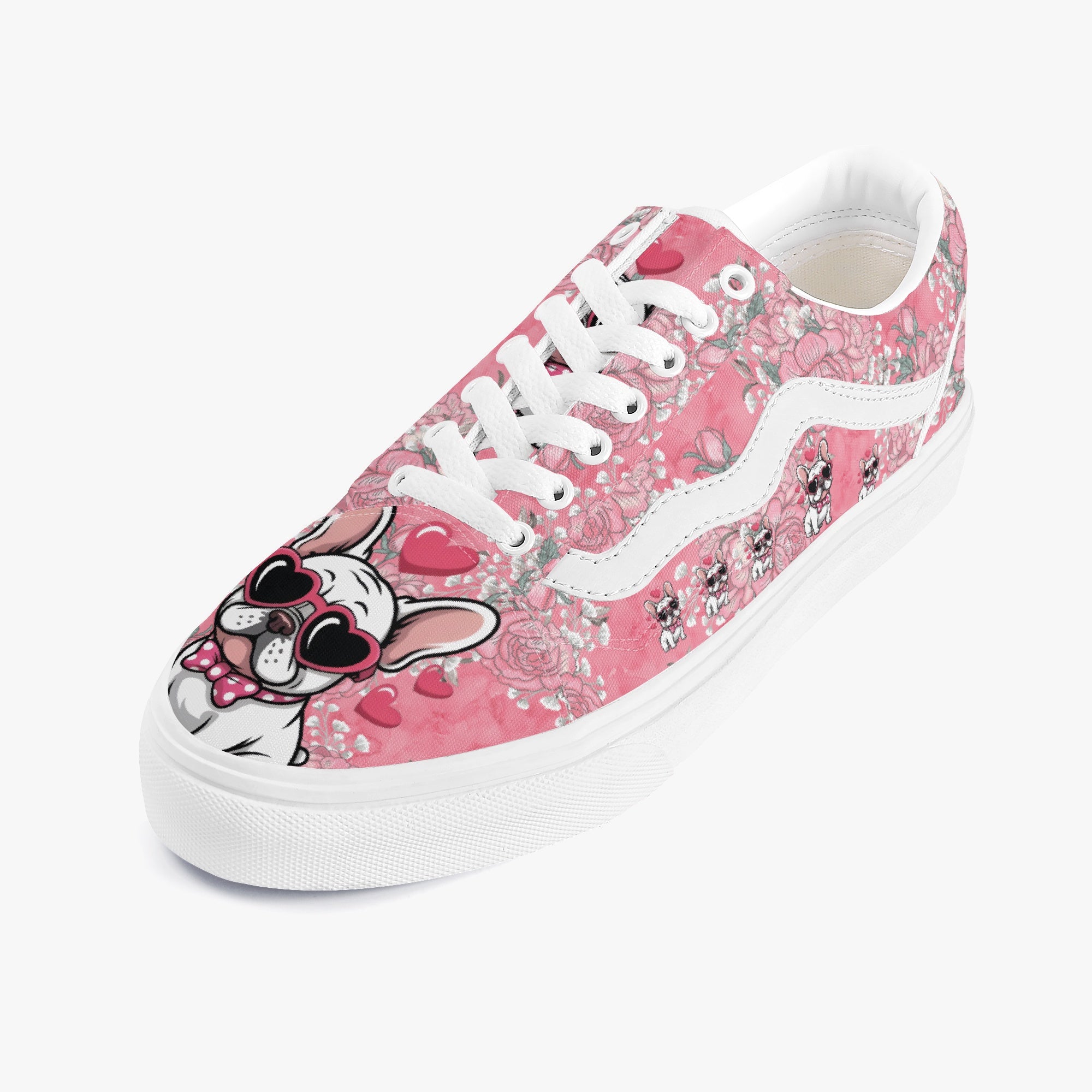 French Bulldog Trendy Casual Footwear for Dog Park Days-fadou