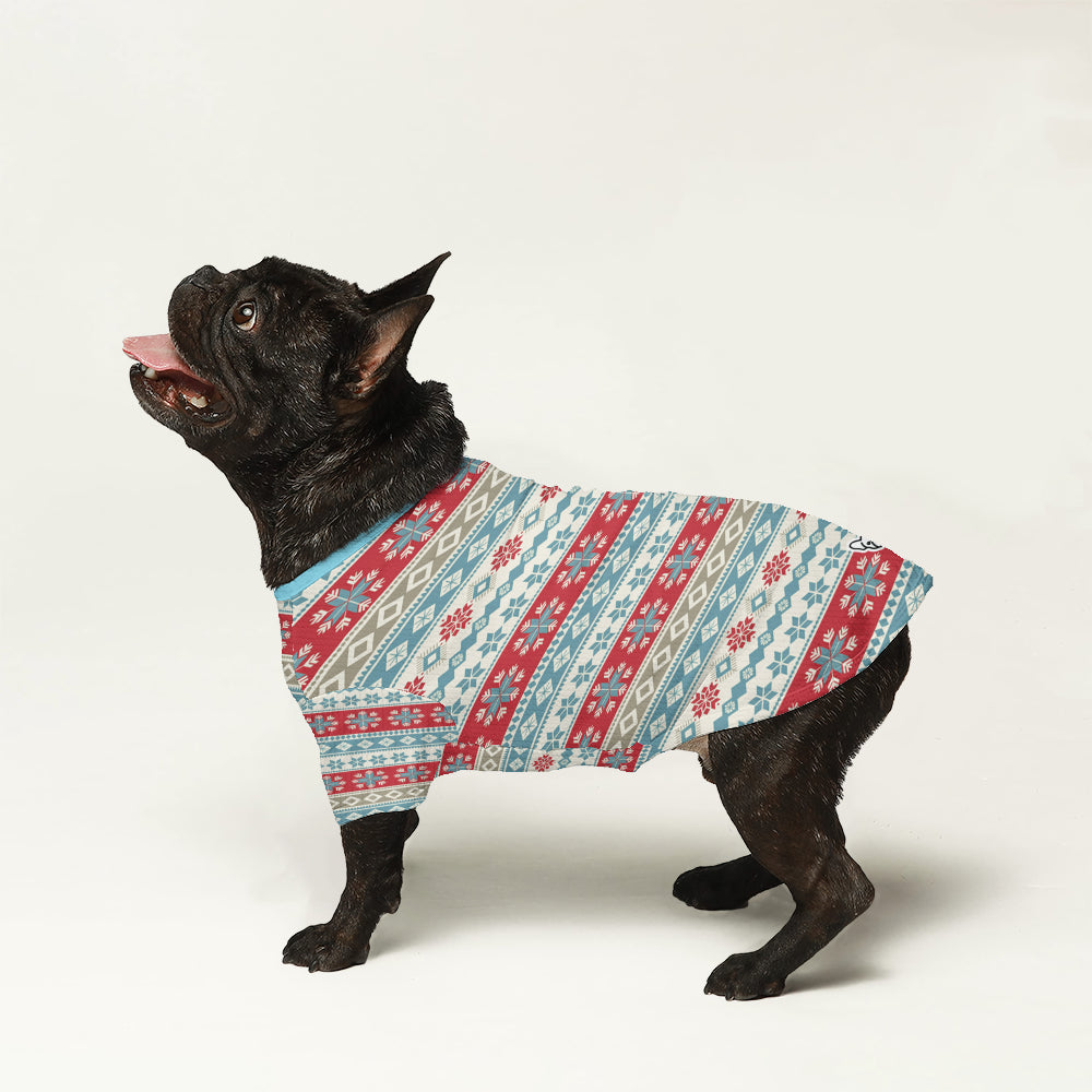 French Bulldog Christmas Warm Knitwear for Brachycephalic Dogs-fadou