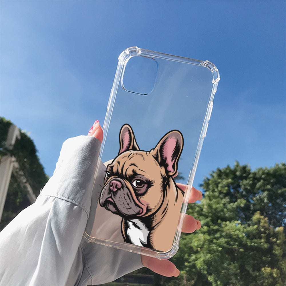 French Bulldog Silicone Protective Case for Frenchie Fans-fadou