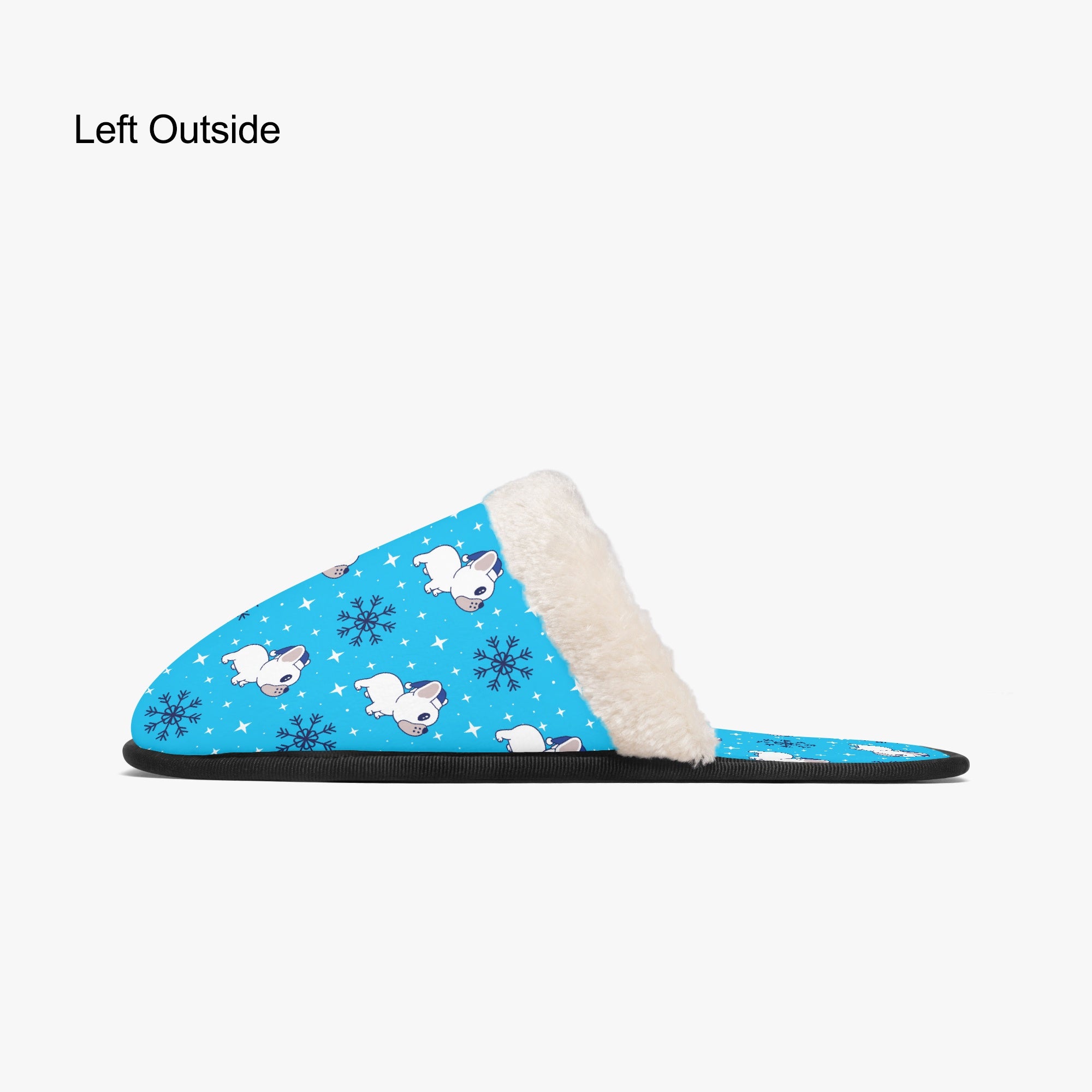 Waffle French Bulldog Soft House Shoes for Everyday Wear-fadou