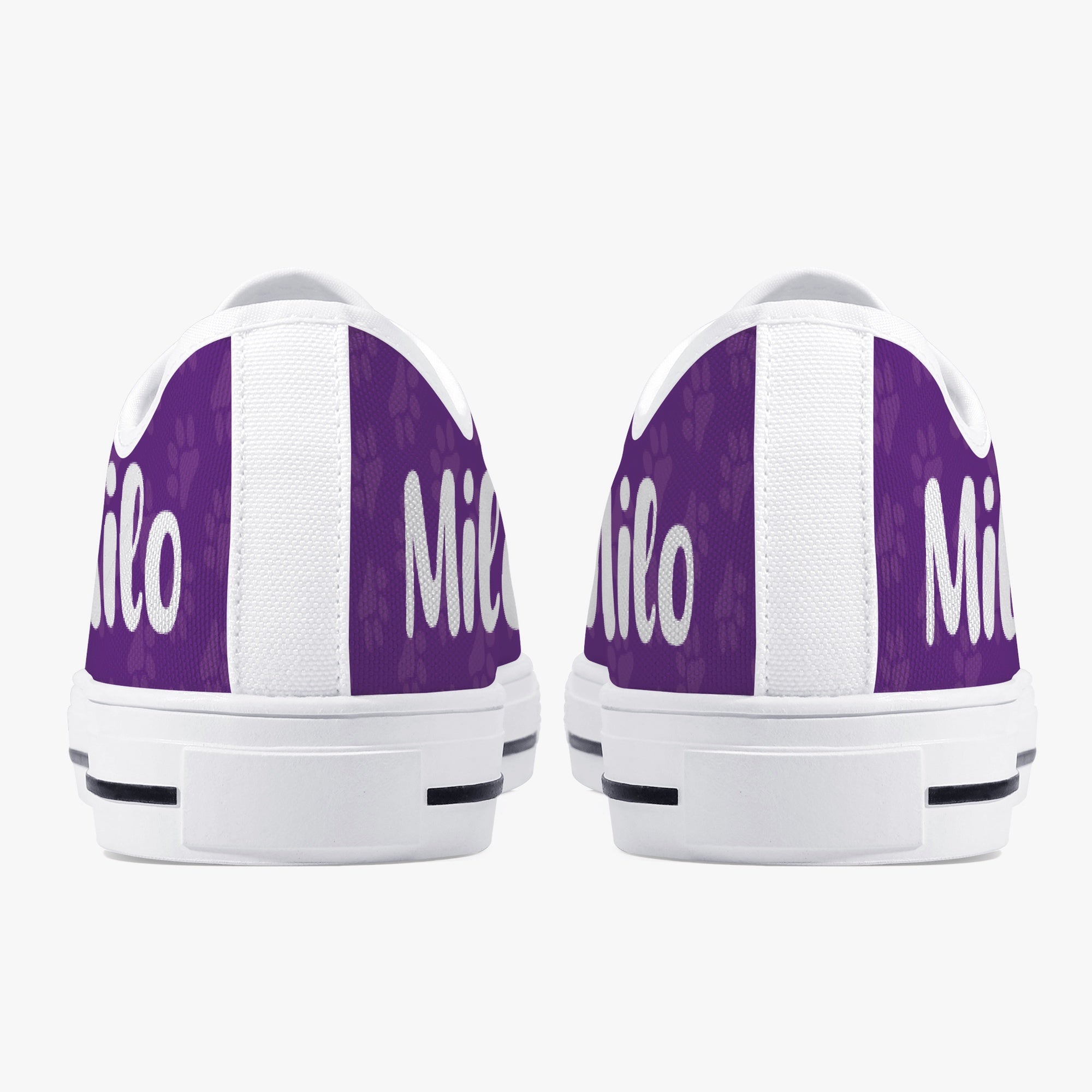 Frenchie Personalized Canvas Sneakers for Everyday Wear-fadou