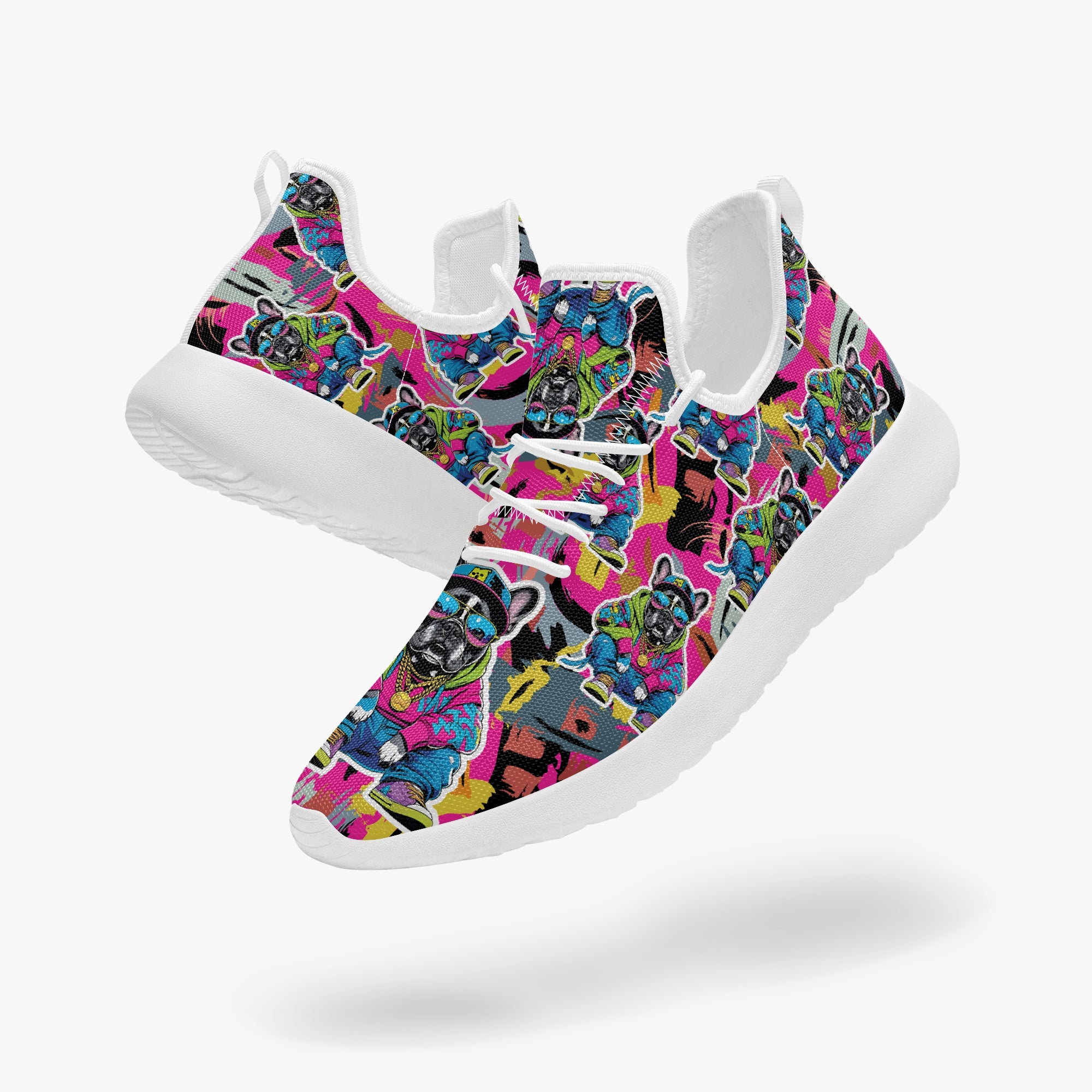 French Bulldog Classic Classic Sneakers for Frenchie Enthusiasts-fadou
