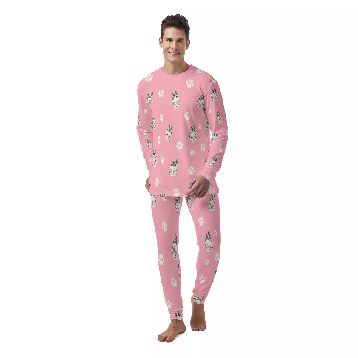 JASPER French Bulldog Cozy Pajama Set for Frenchie Enthusiasts-fadou
