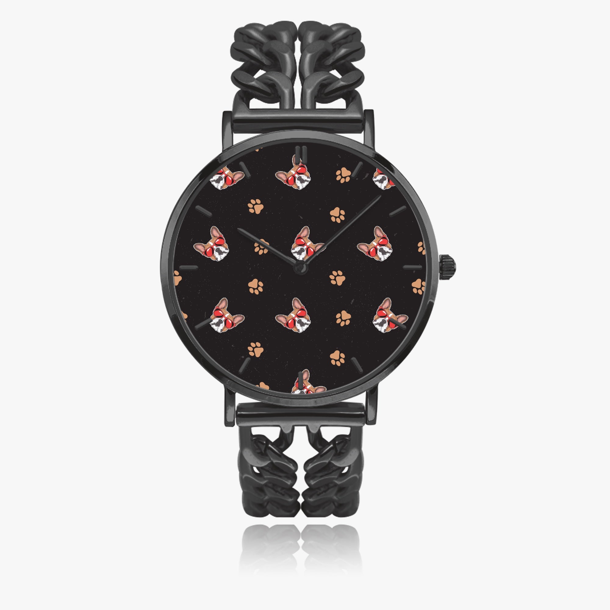 Sophie French Bulldog Fashion Wristwatch for Dog Lovers-fadou