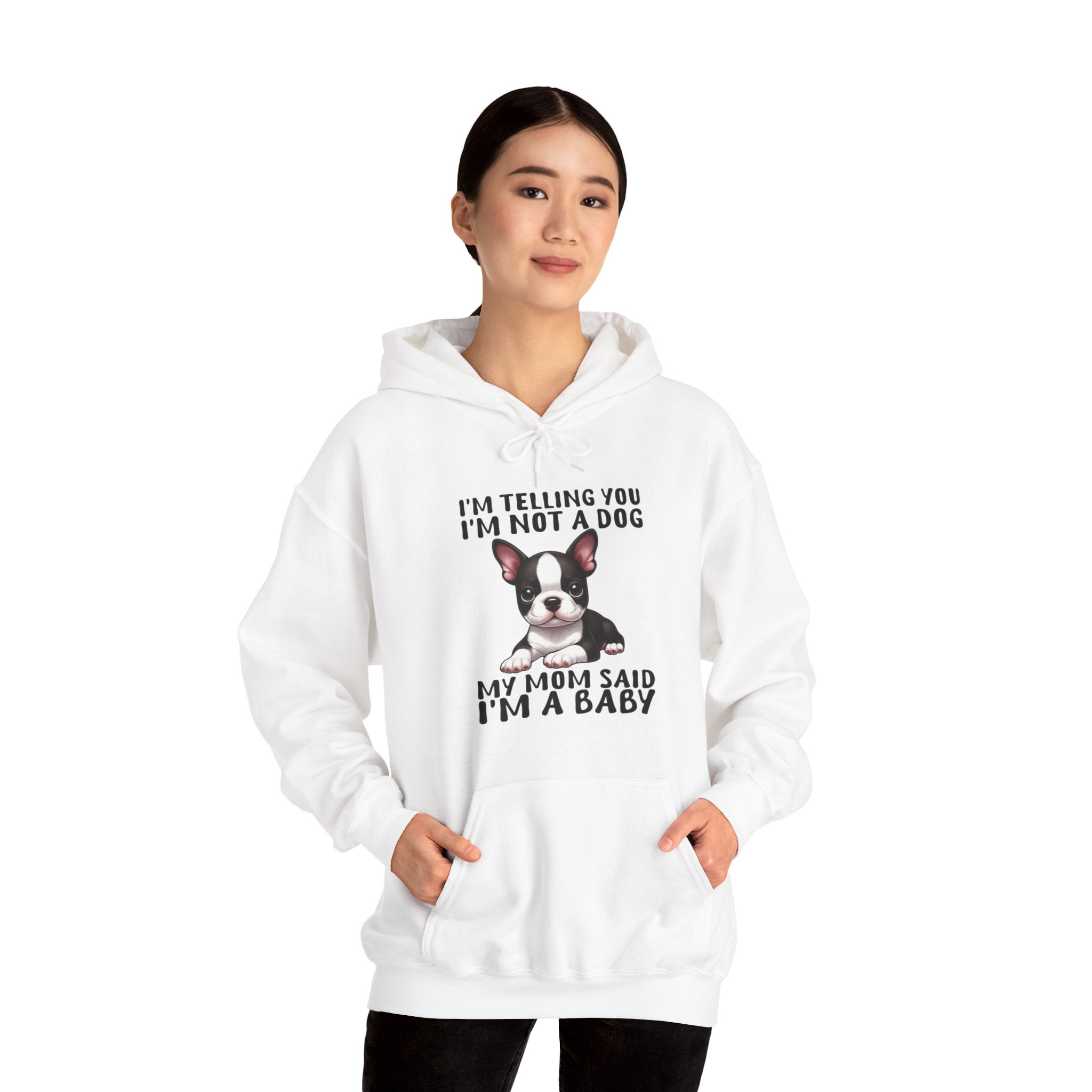 Maya French Bulldog Cotton Sweatshirt for Frenchie Enthusiasts-fadou