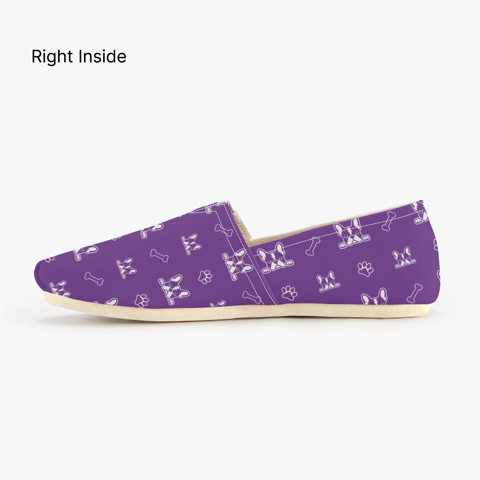 French Bulldog Casual Casual Footwear for Frenchie Enthusiasts-fadou
