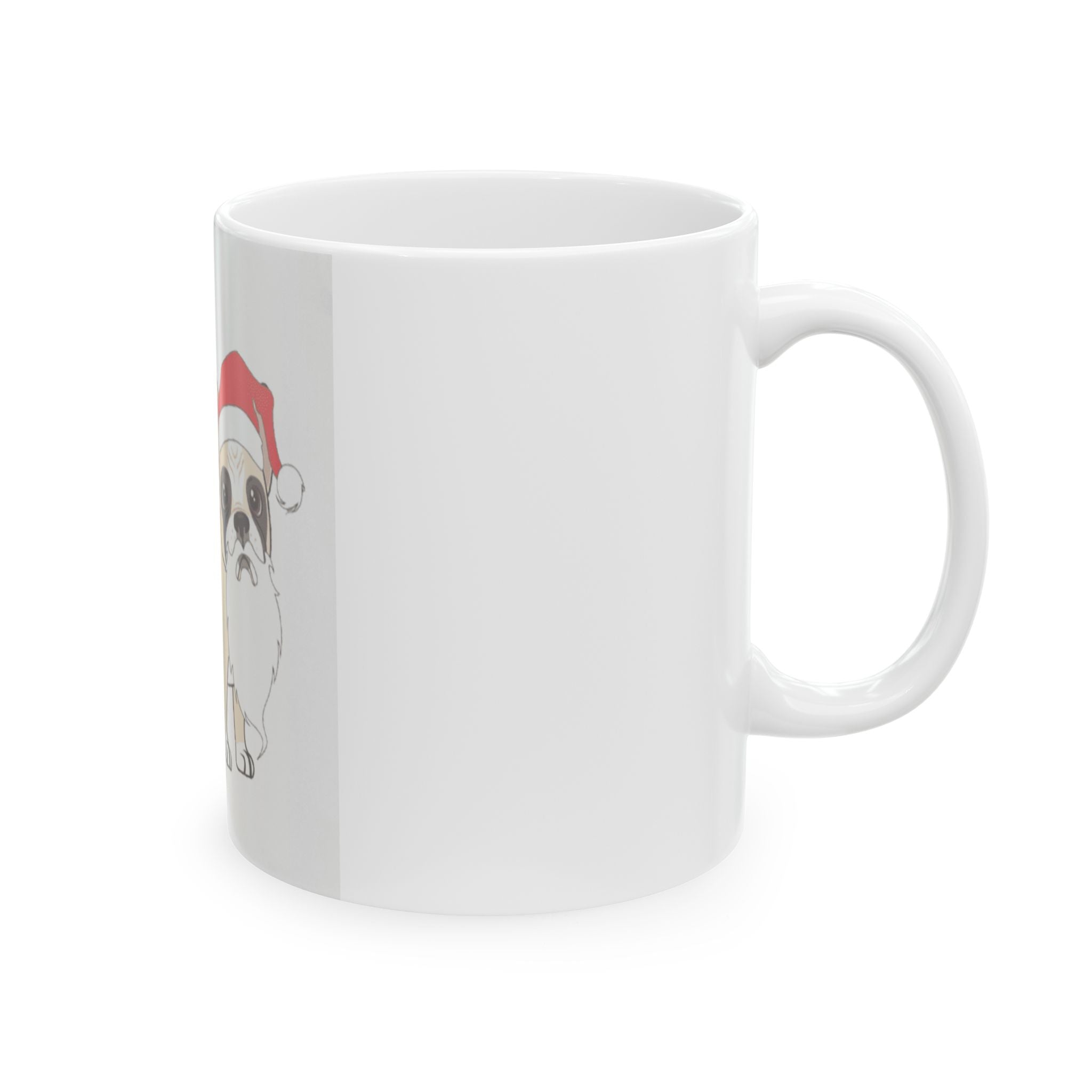 French Bulldog Christmas Ceramic Cup for Bulldog Owners-fadou