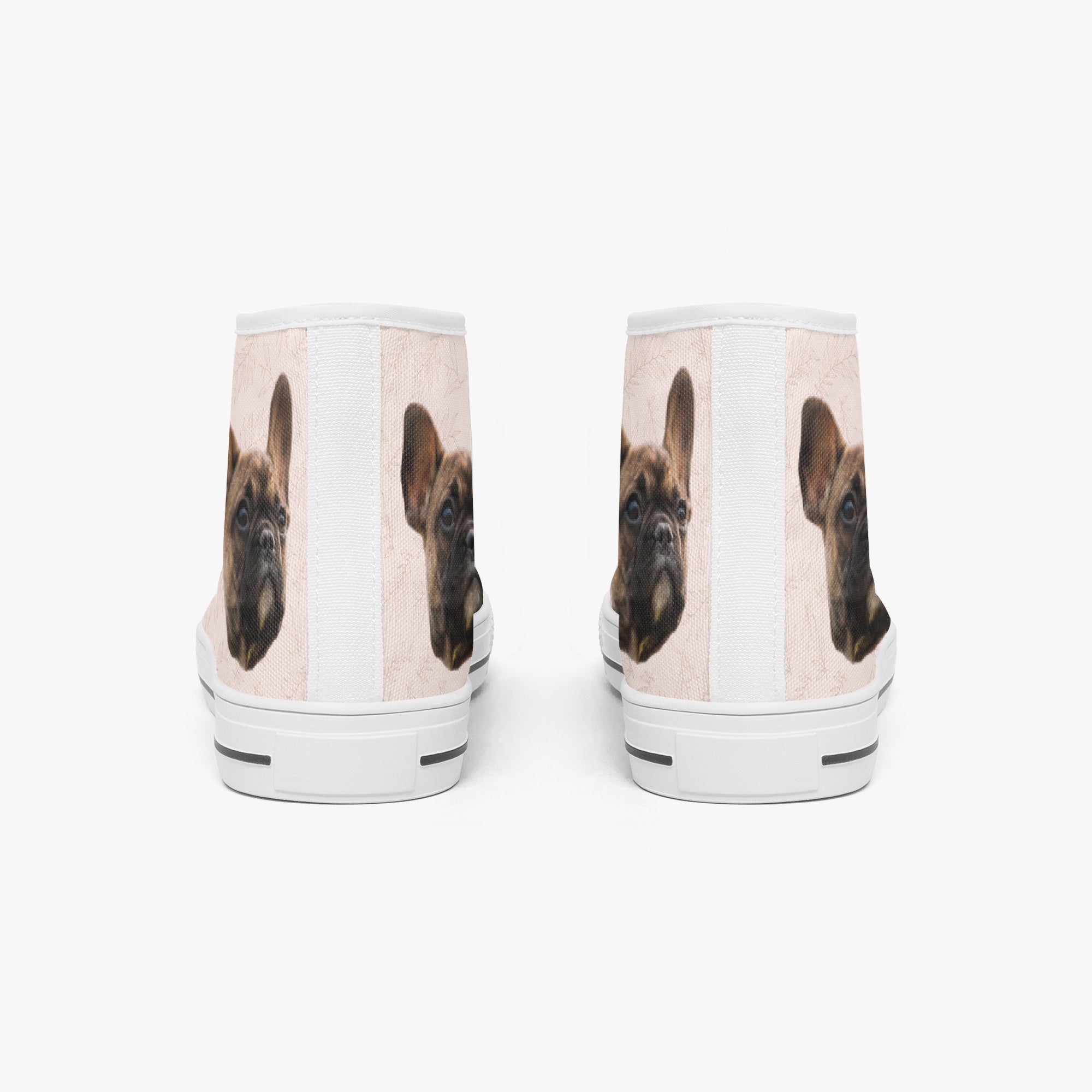 Classic Personalized Canvas Sneakers for Dog Moms & Dads-fadou