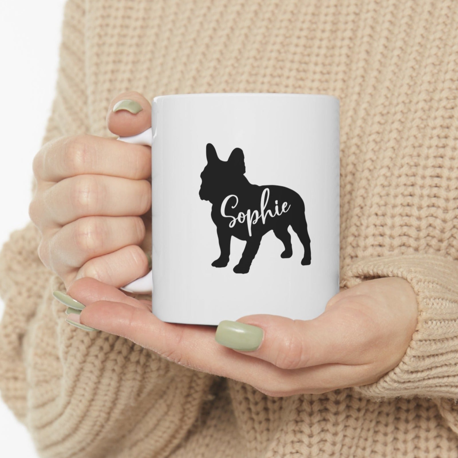 French Bulldog Morning Coffee Cup for Frenchie Enthusiasts-fadou