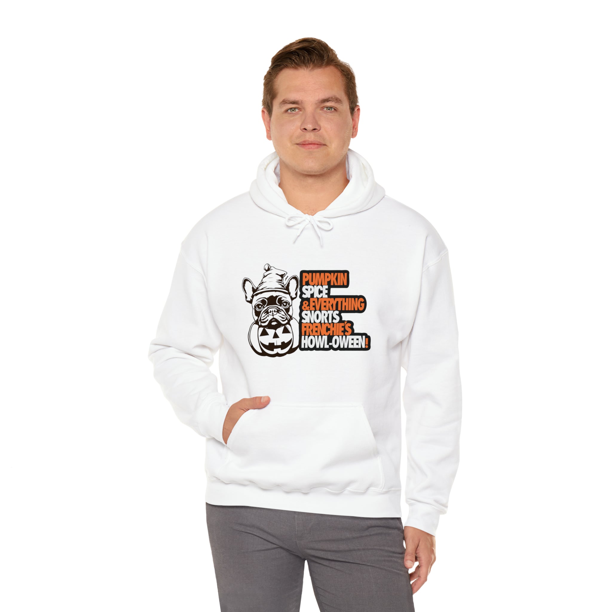 French Bulldog Halloween Dog Mom Hoodie for Pet Culture-fadou
