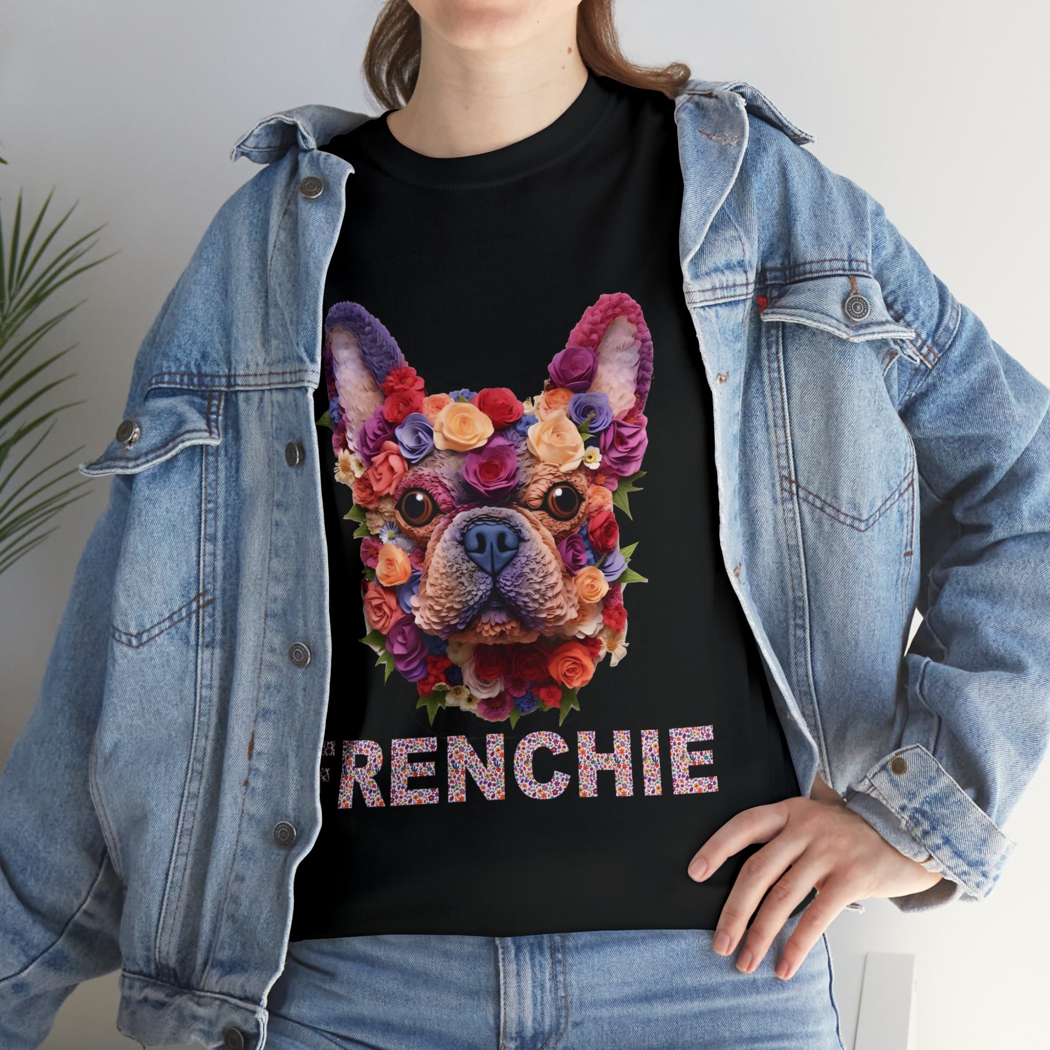 French Bulldog Cotton Unisex Shirt for Frenchie Enthusiasts-fadou