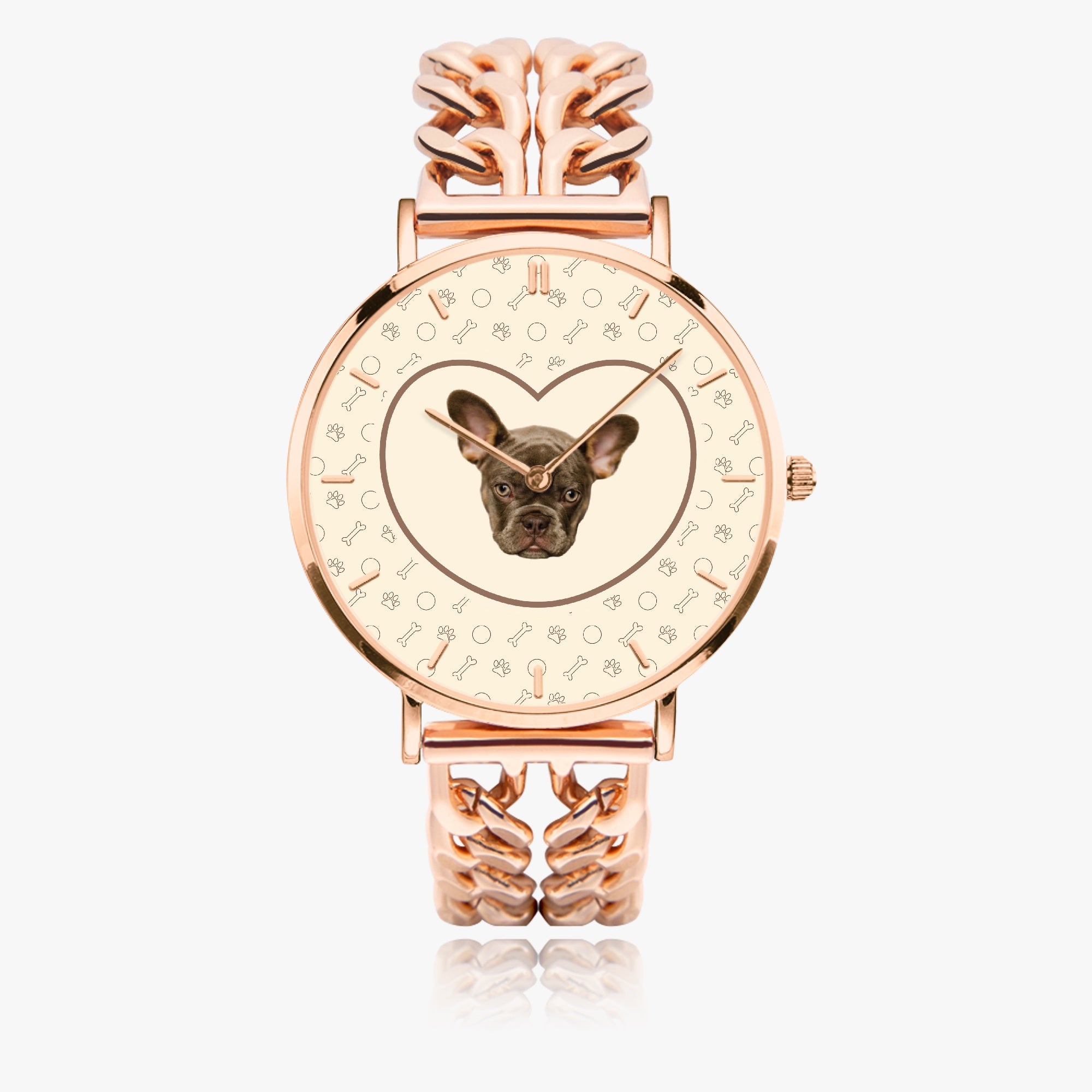 Casper Personalized Quartz Timepiece for Dog Moms & Dads-fadou