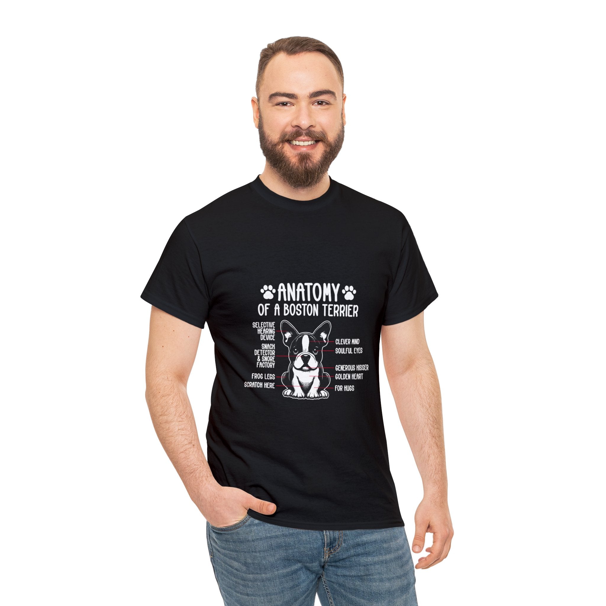 Oreo - Unisex Tshirts for Boston Terrier Lovers for Everyday Wear-fadou